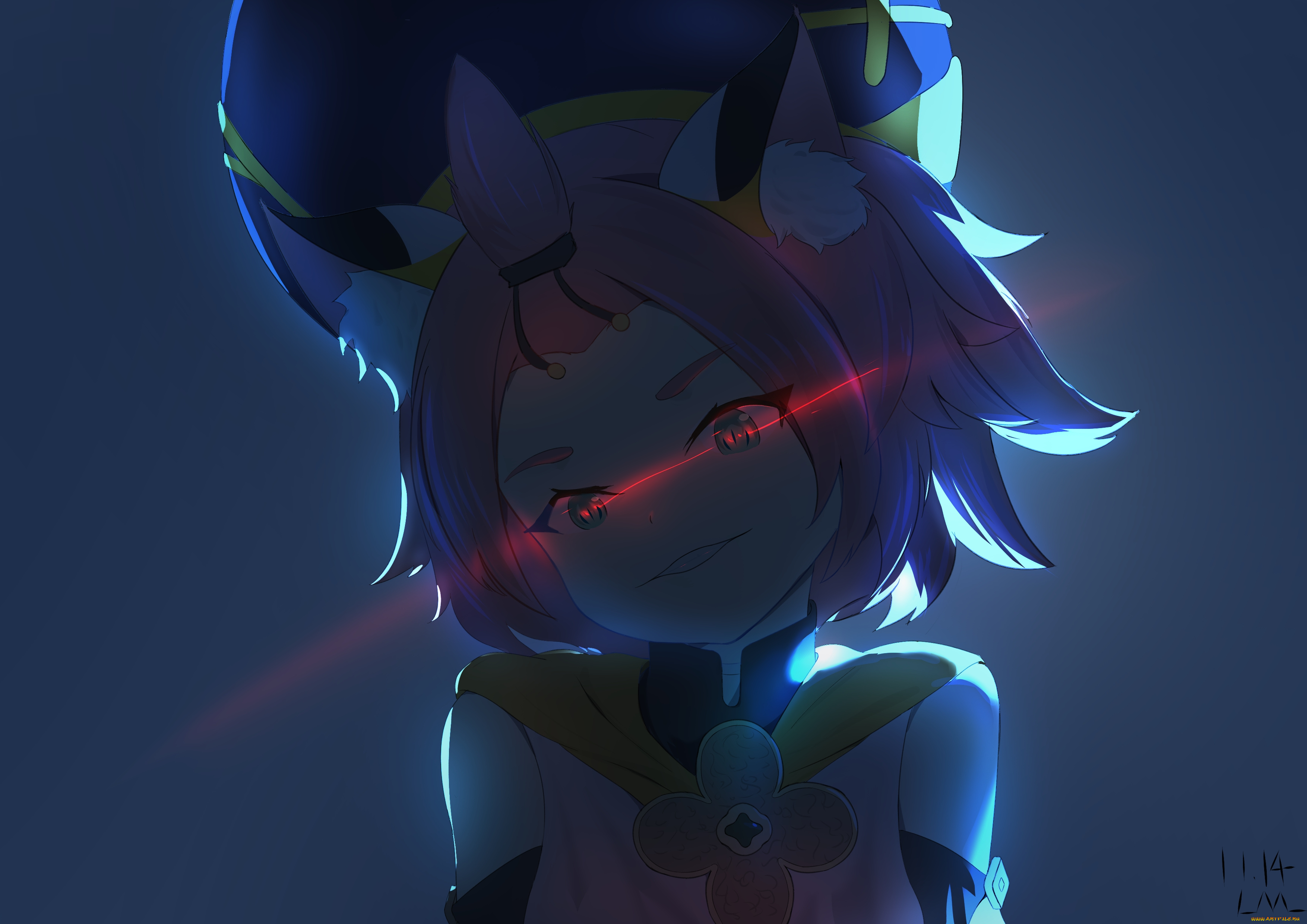 аниме, genshin, impact, genshin, impact