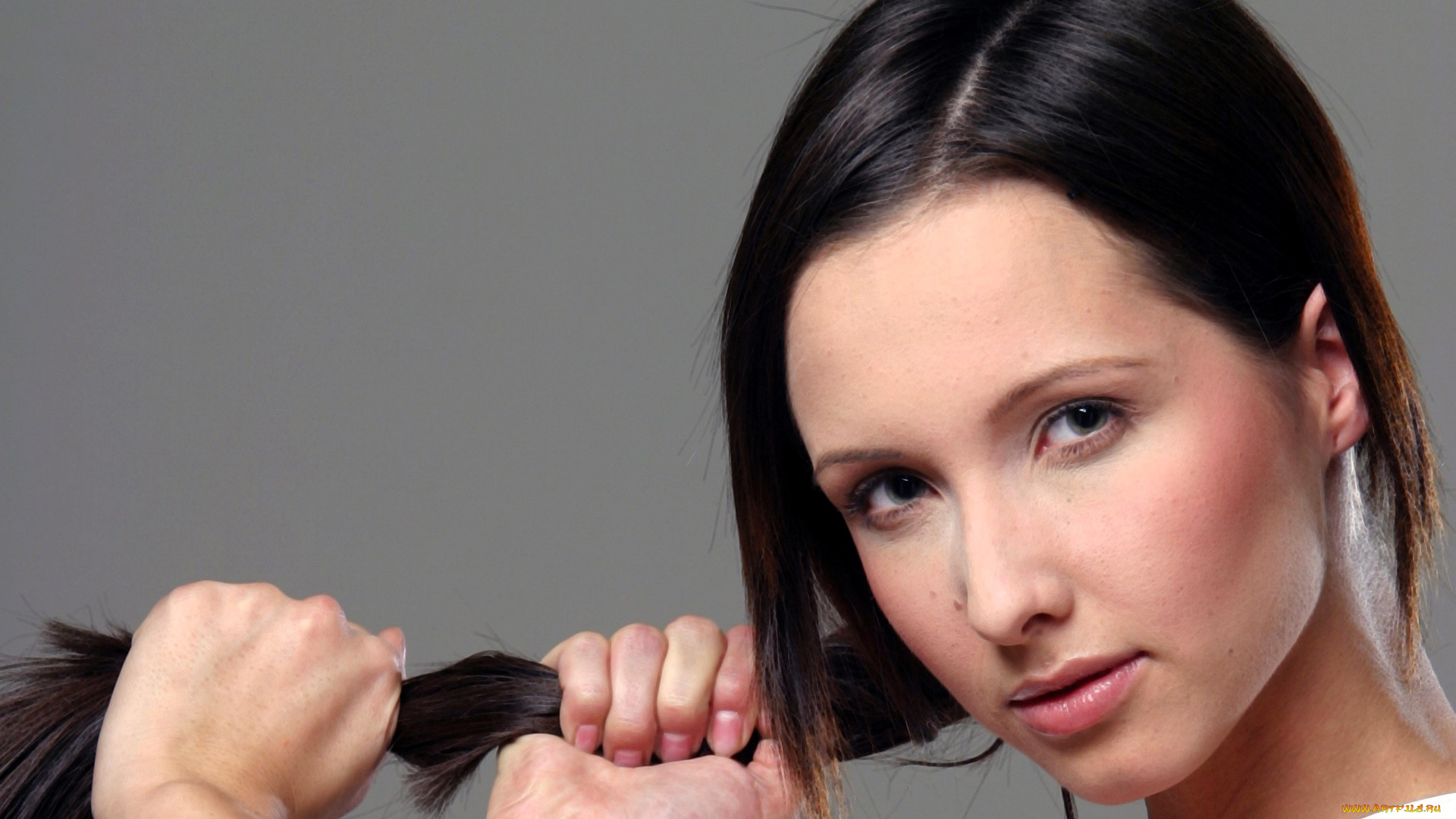 девушки, adrienn, barsi, брюнетка, лицо