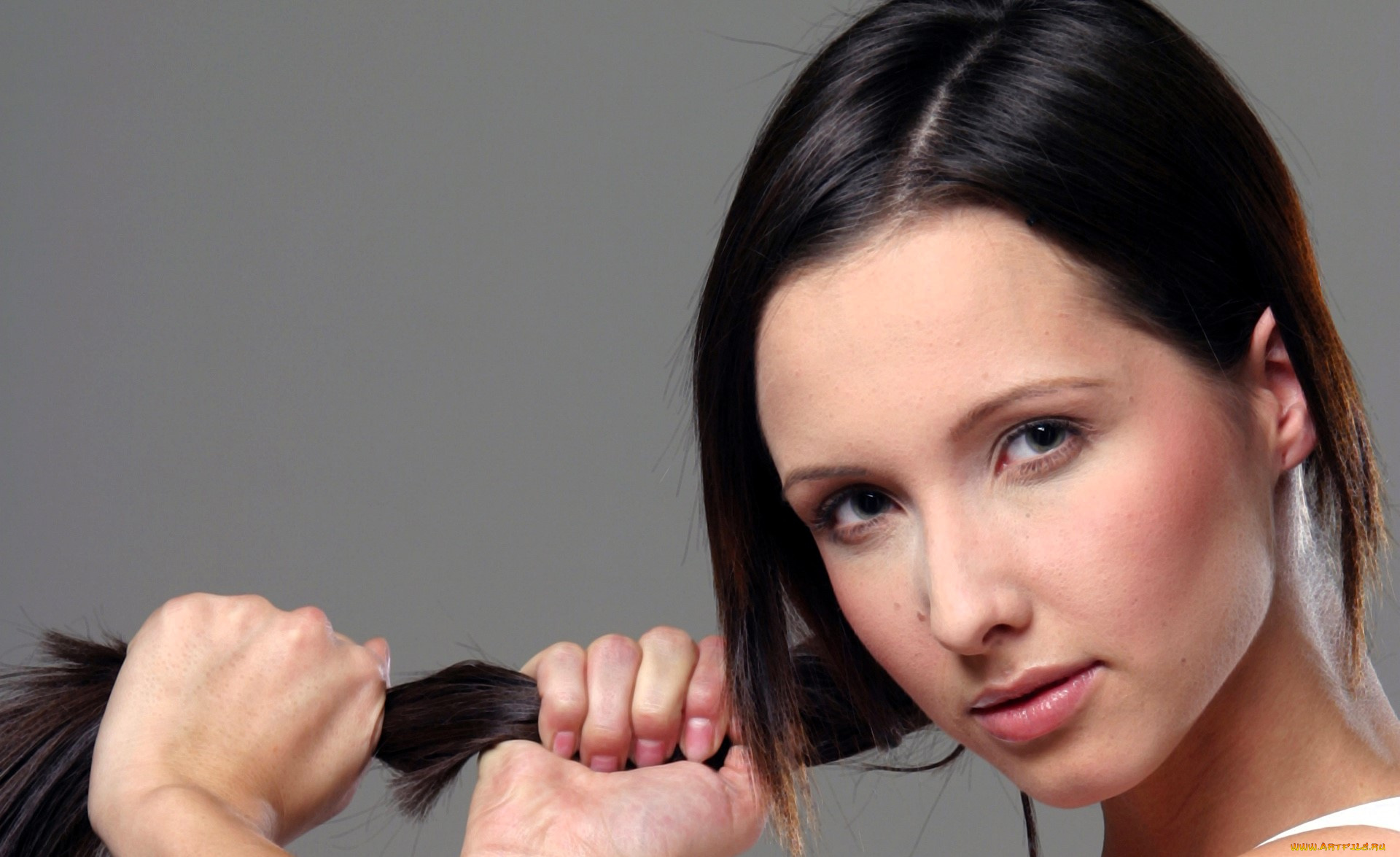 девушки, adrienn, barsi, брюнетка, лицо