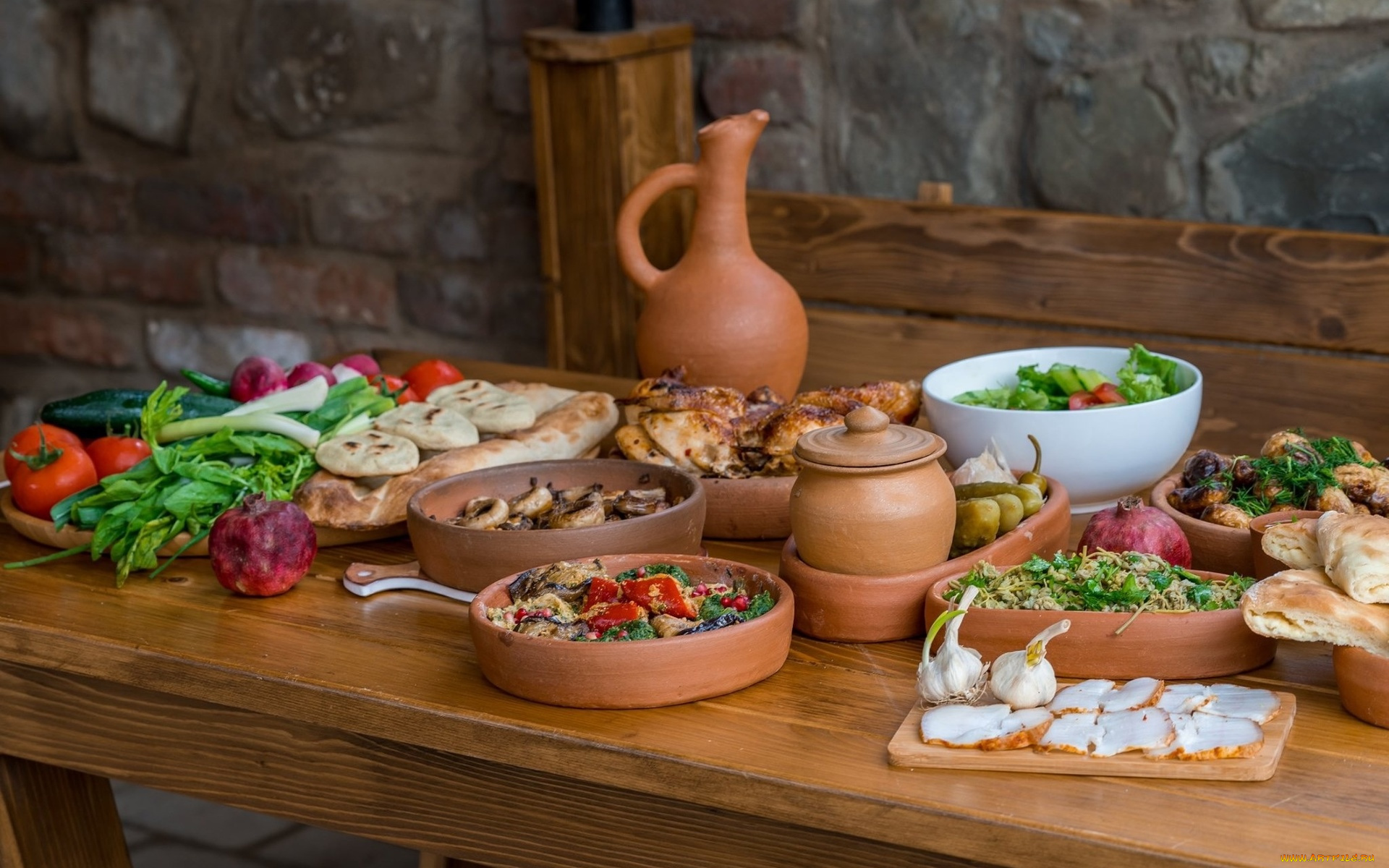 еда, разное, зелень, салаты, овощи, выпечка, грибы