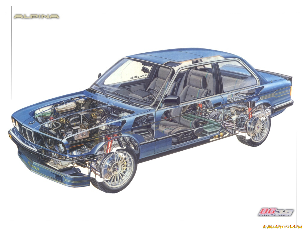 bmw, alpina, b6, автомобили