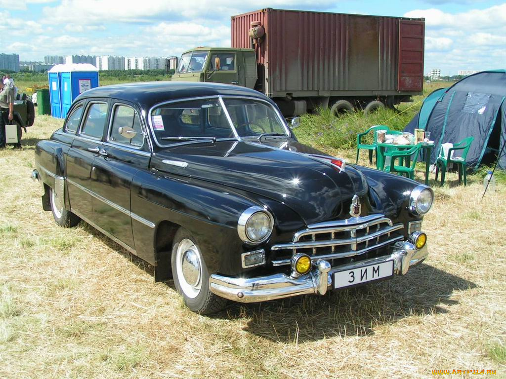 зим, автомобили, газ