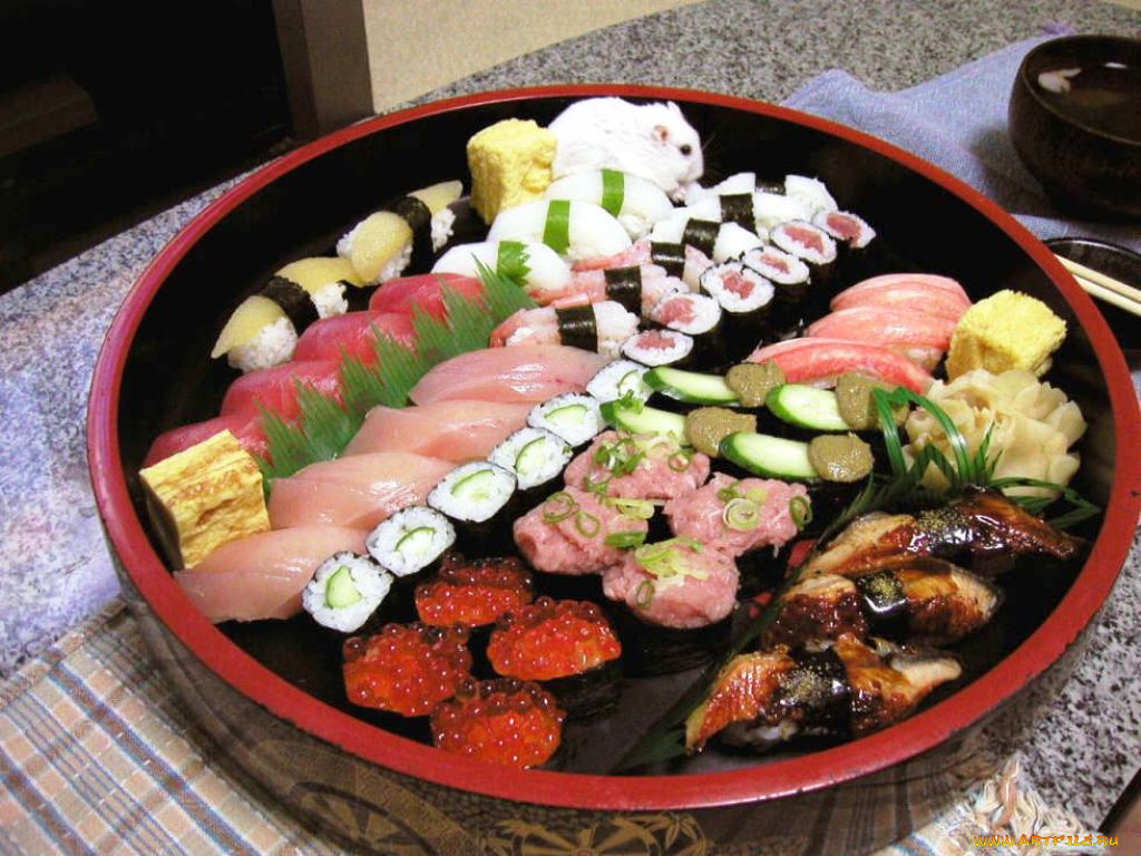 еда, рыба, морепродукты, суши, роллы