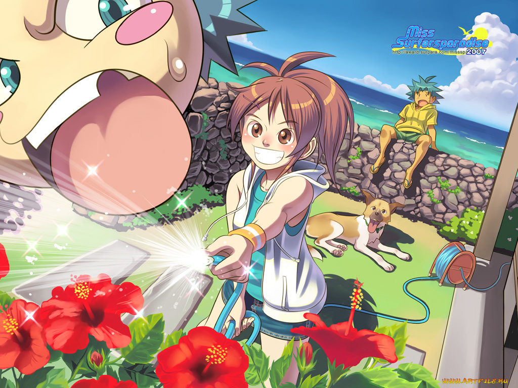 аниме, miss, surfersparadise