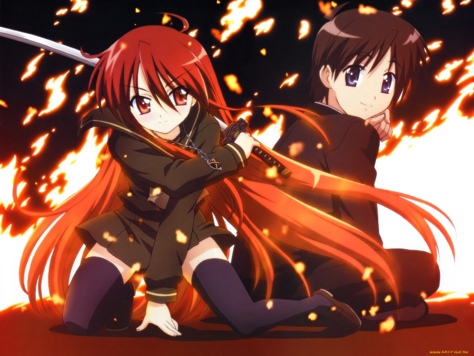 аниме, shakugan, no, shana