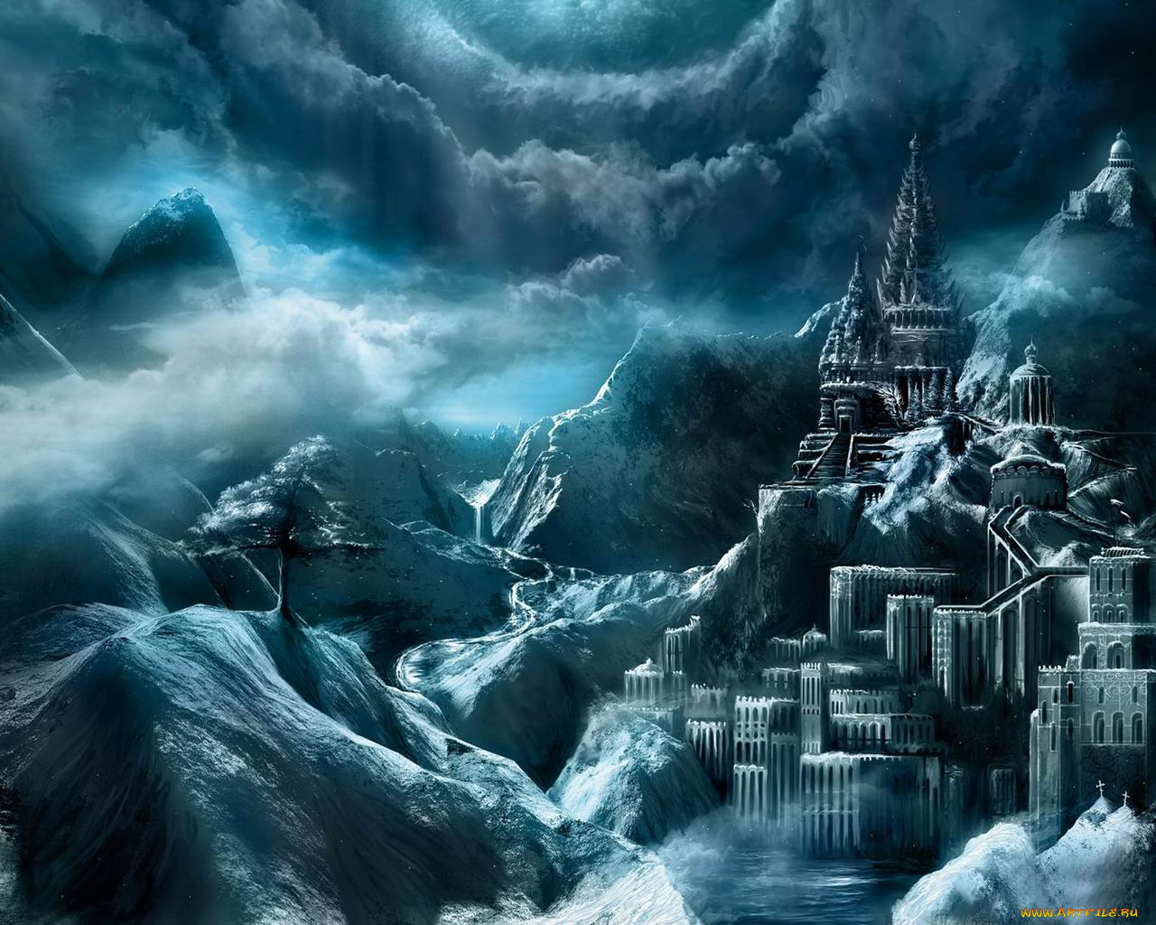 фэнтези, замки