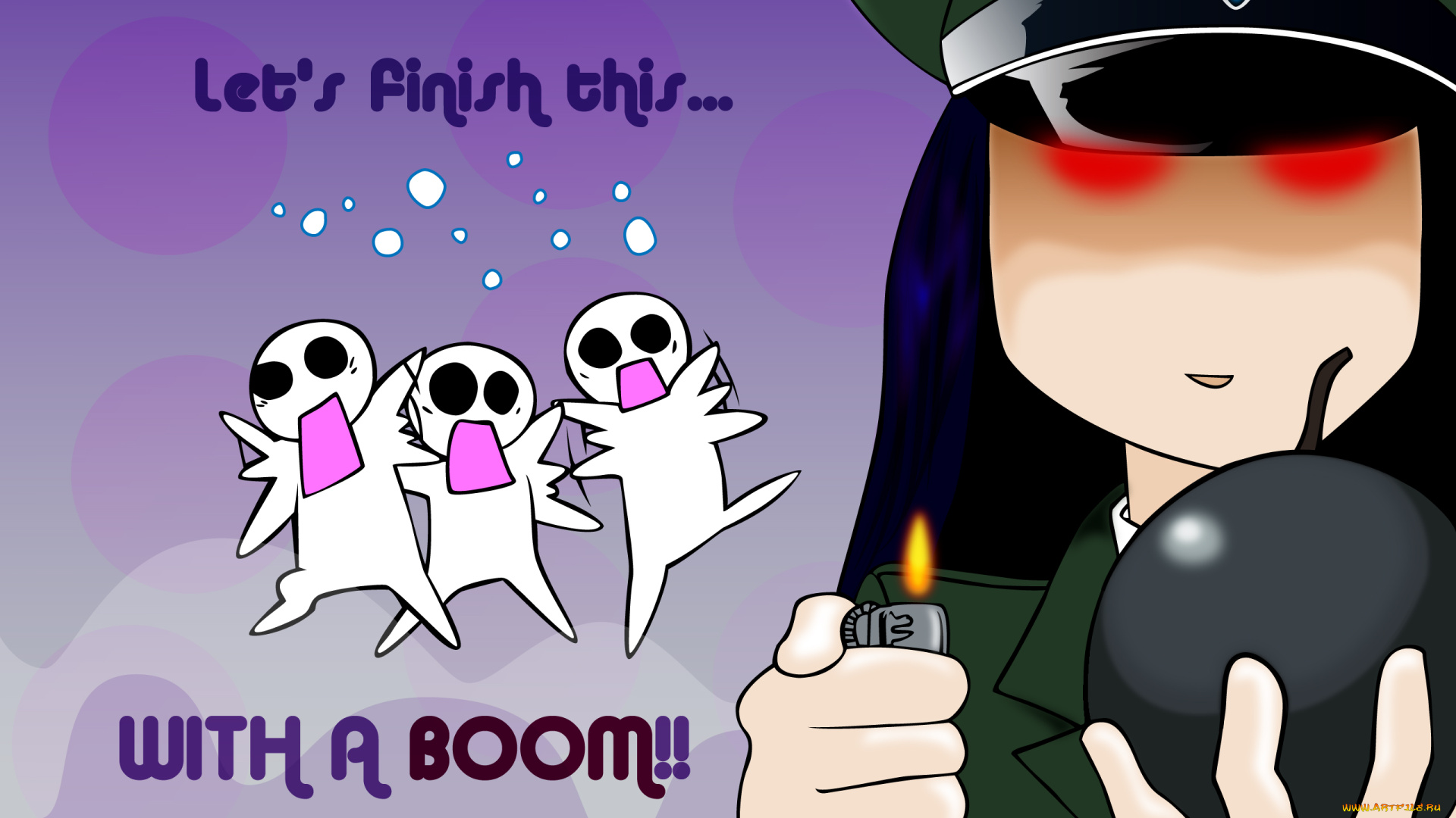 сунако, гранатой, аниме, yamato, nadeshiko, shichi, henge