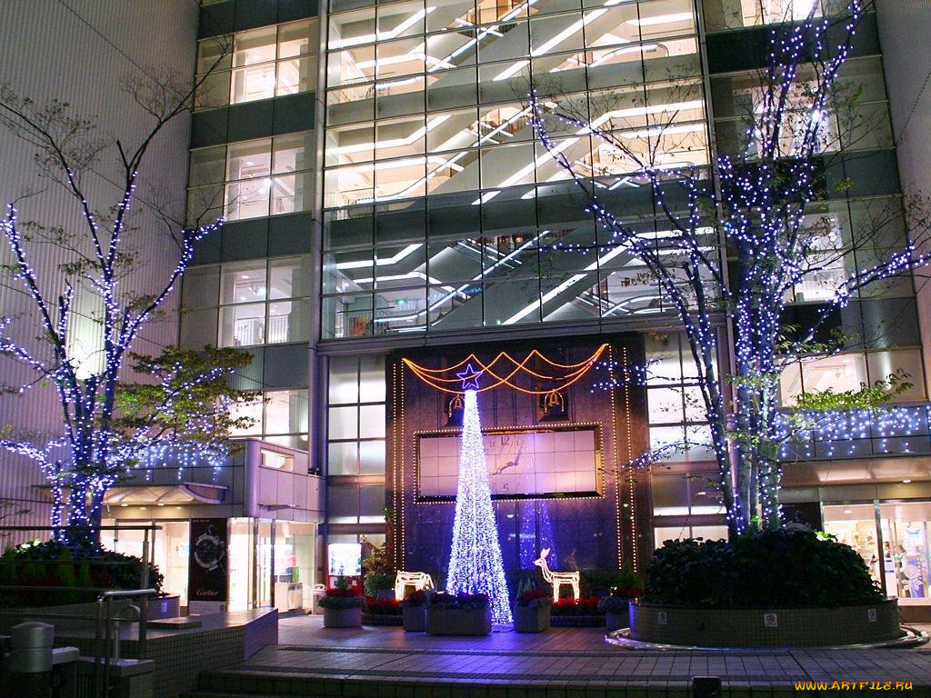 праздничные, новогодние, пейзажи