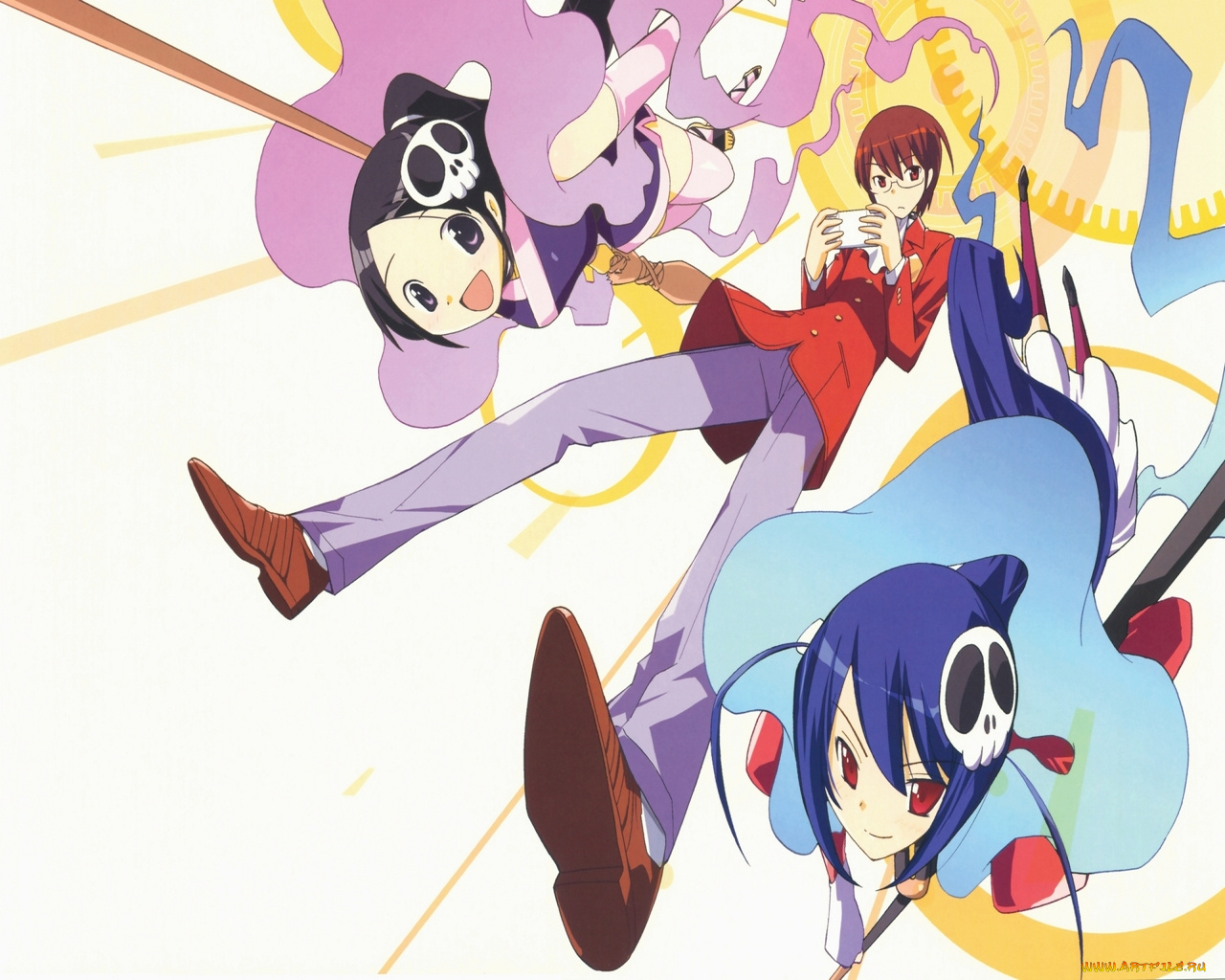 аниме, kami, nomi, zo, shiru, sekai