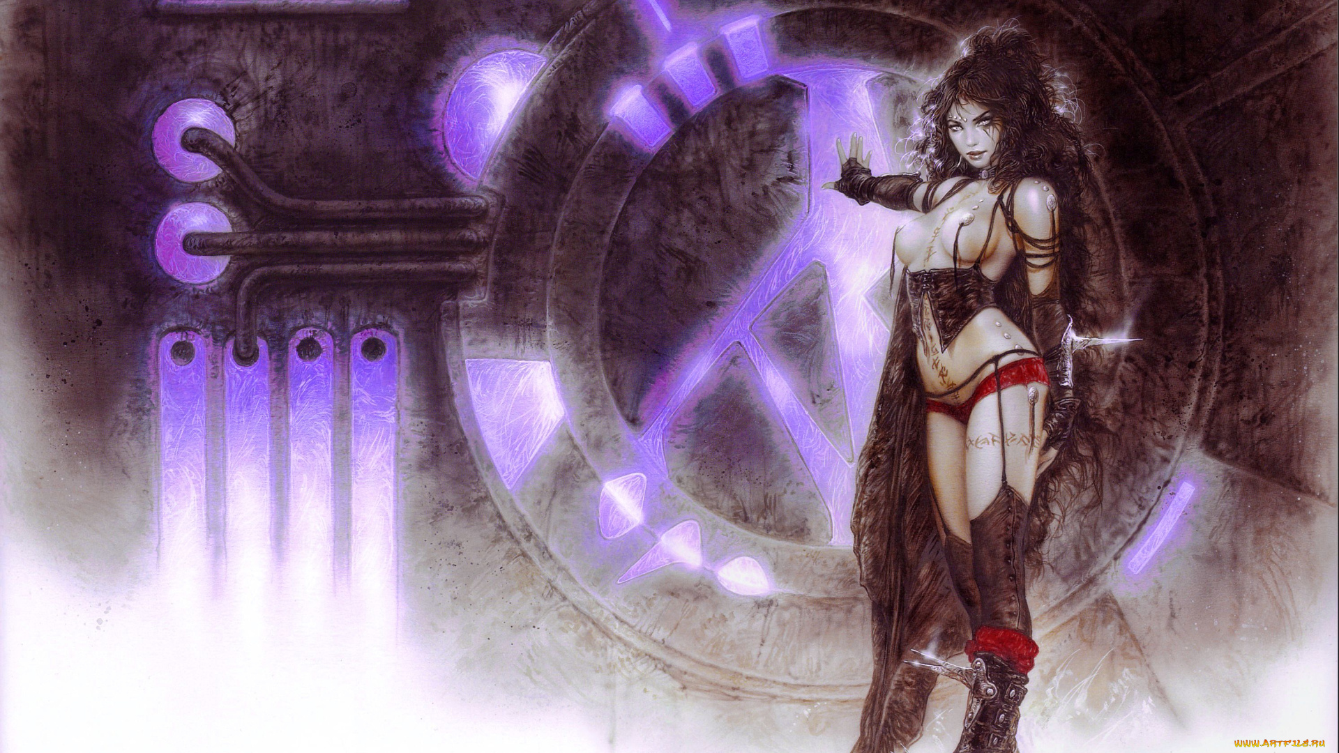 фэнтези, luis, royo, девушка