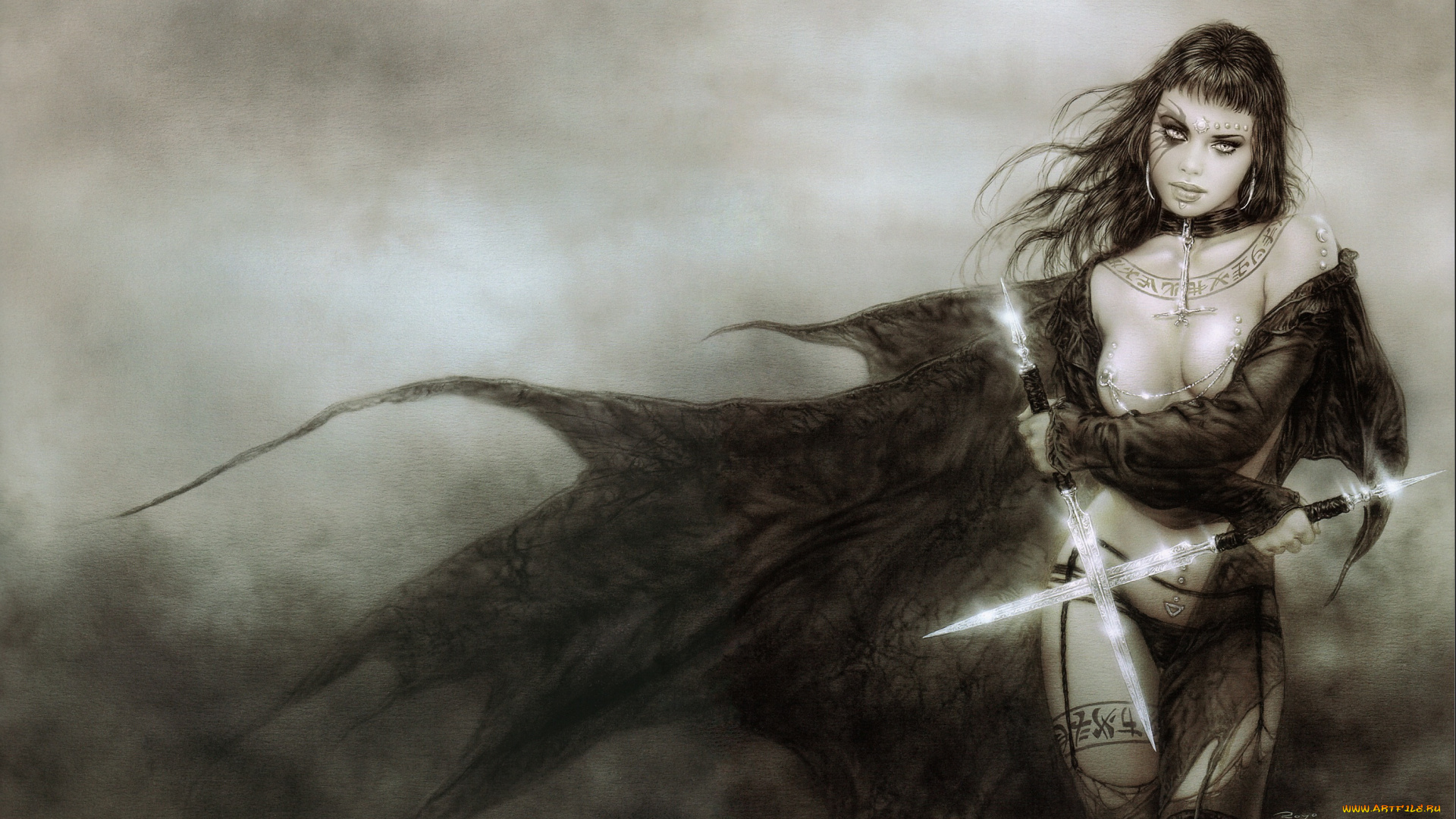 фэнтези, luis, royo, девушка