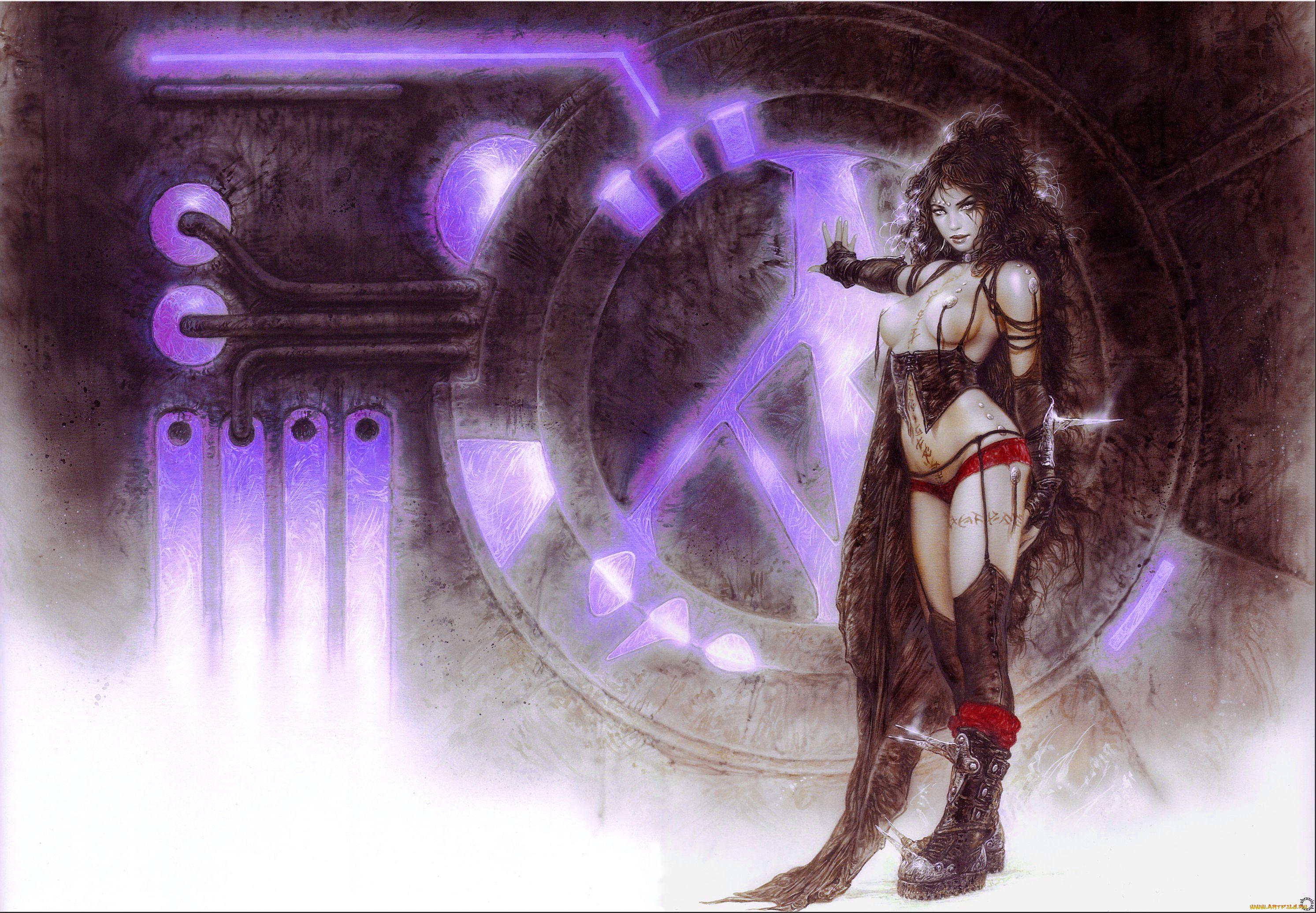 фэнтези, luis, royo, девушка