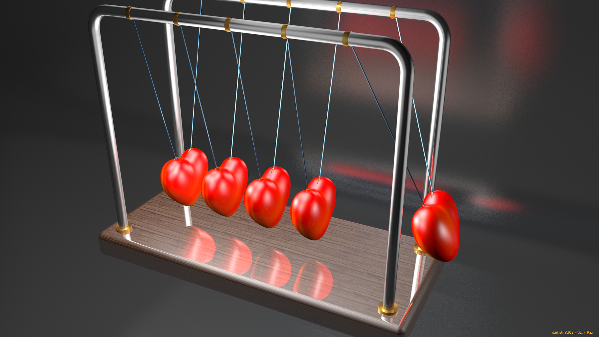 3д, графика, romance, сердечки