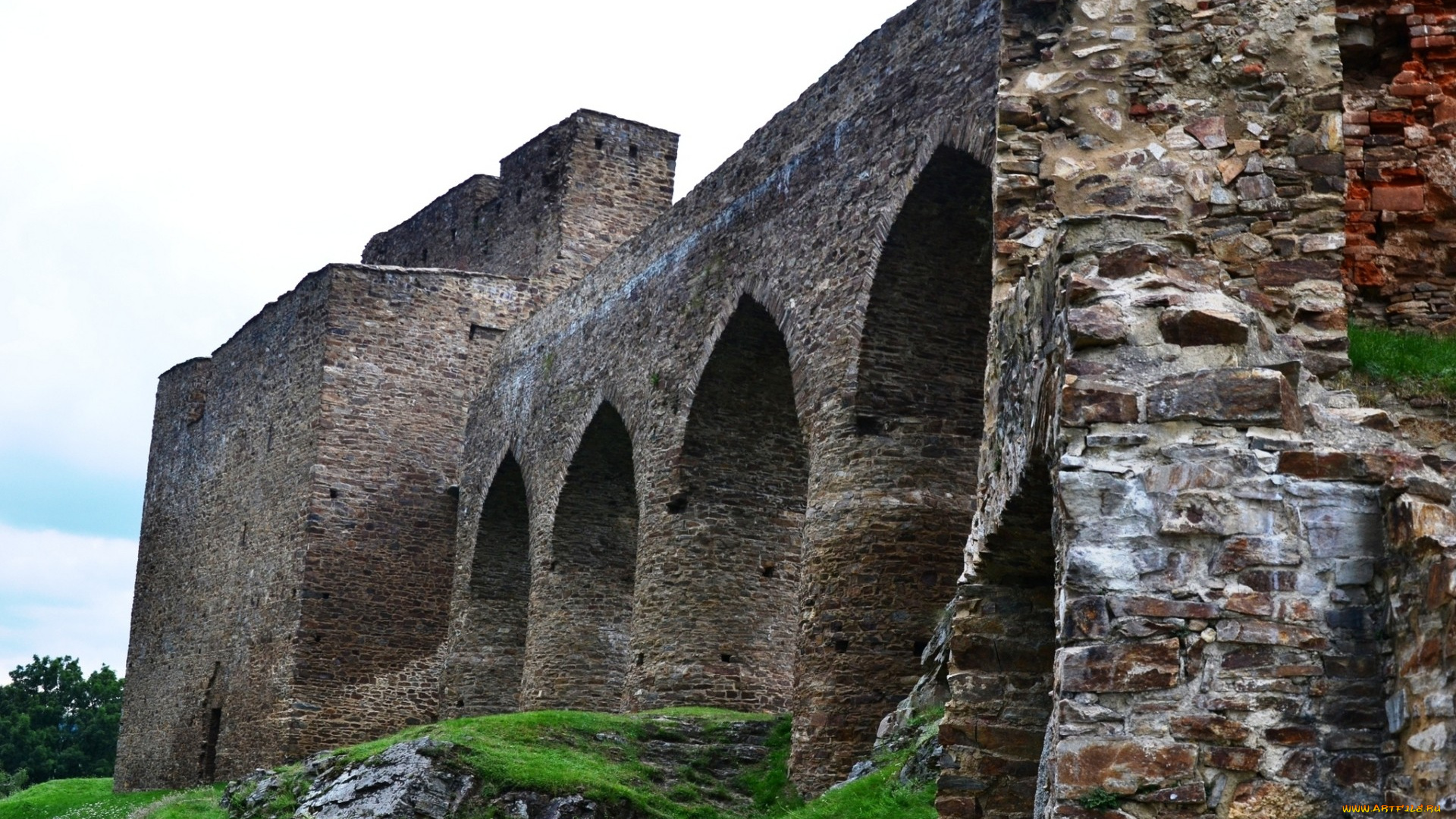 города, исторические, архитектурные, памятники, крепость