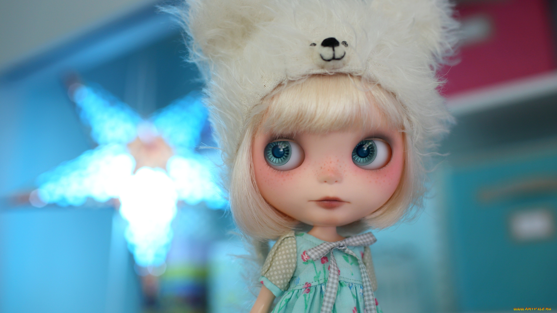 разное, игрушки, кукла, шапочка