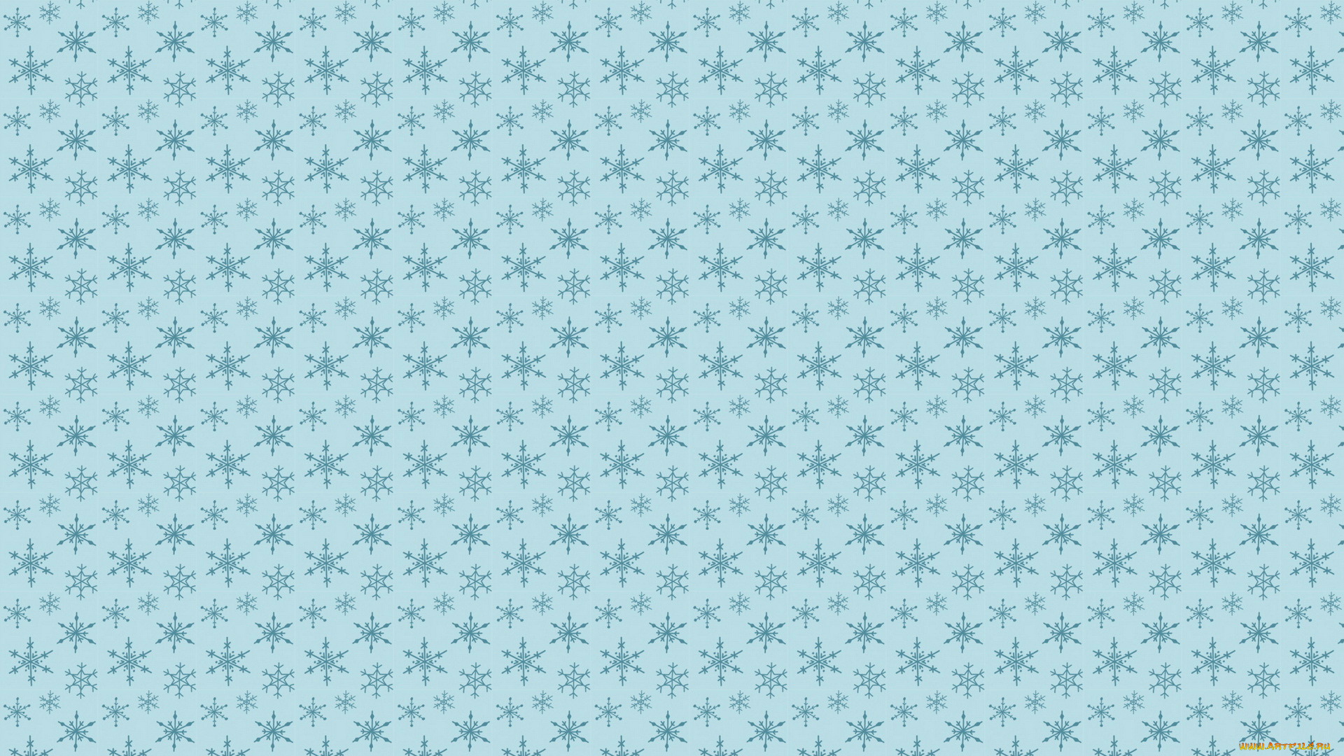 векторная, графика, снежинки