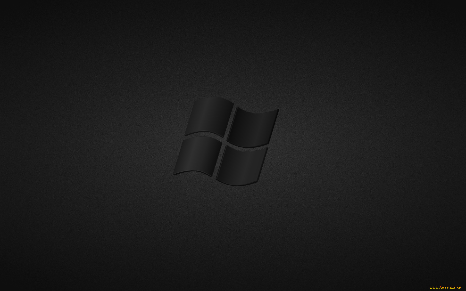 компьютеры, windows, xp, винда, logo, лого, серый, темный, черный, black