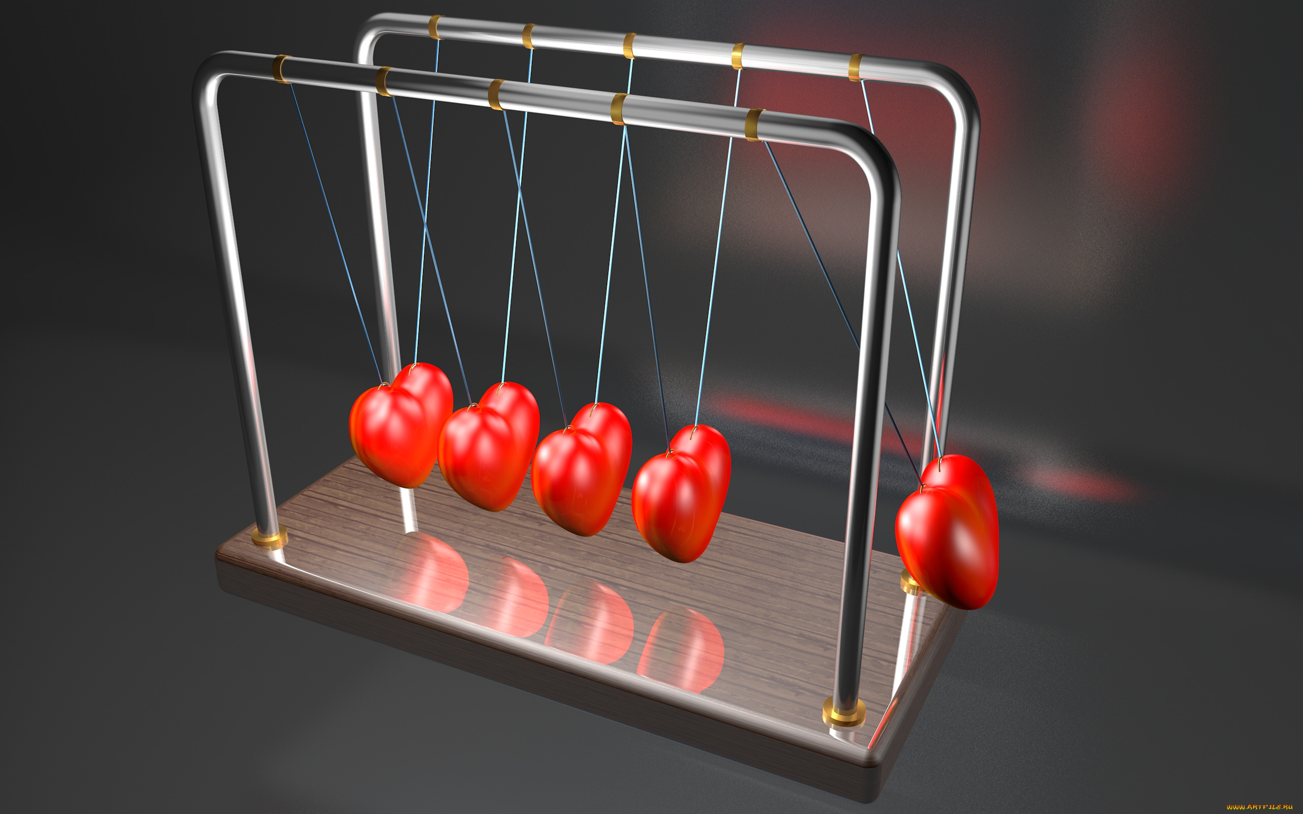 3д, графика, romance, сердечки