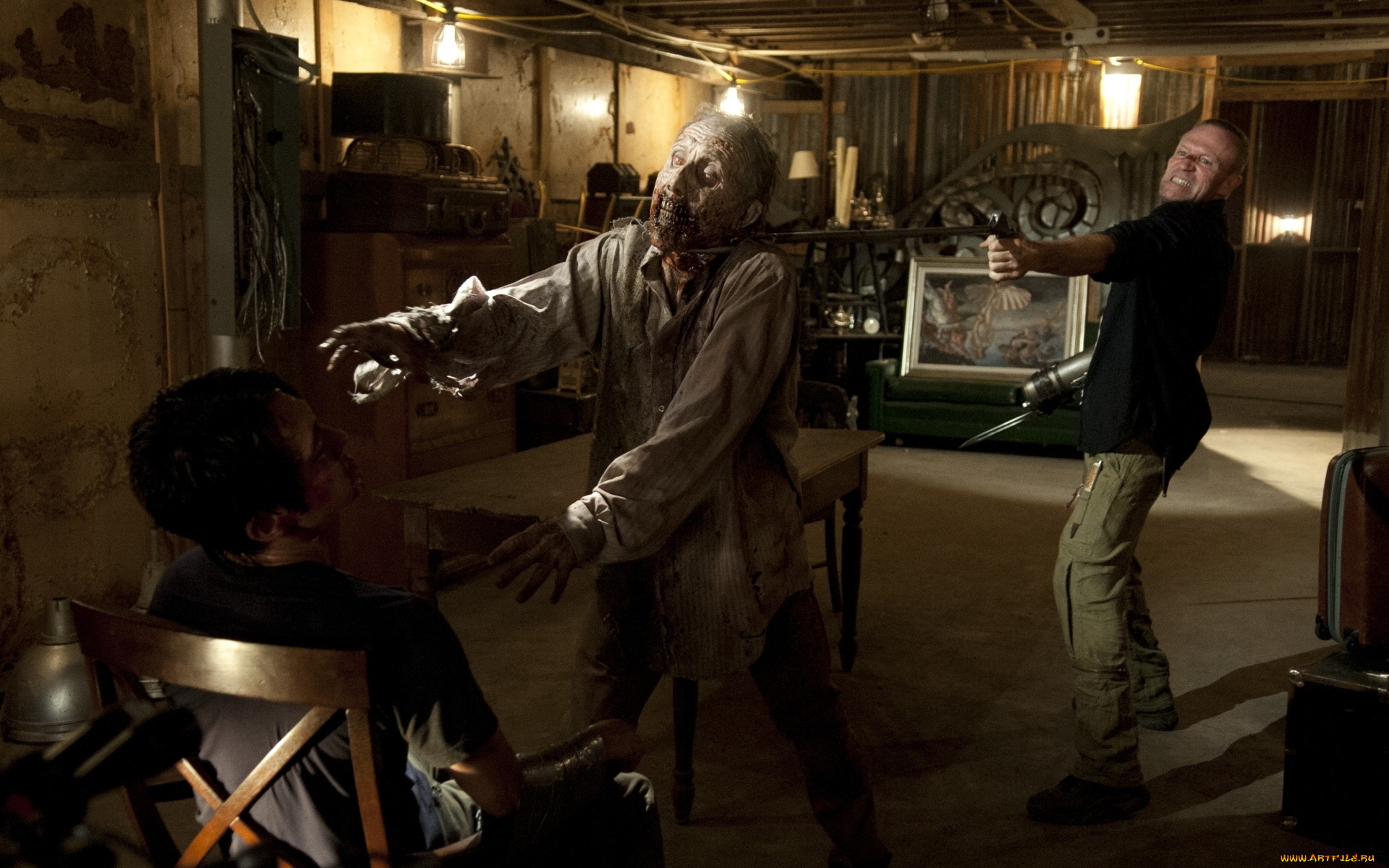 кино, фильмы, the, walking, dead, мерлин, сериал, зомби, глен