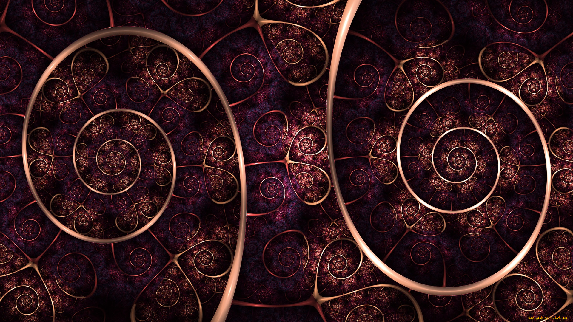 3д, графика, фракталы, , fractal, цвета, фон, узор