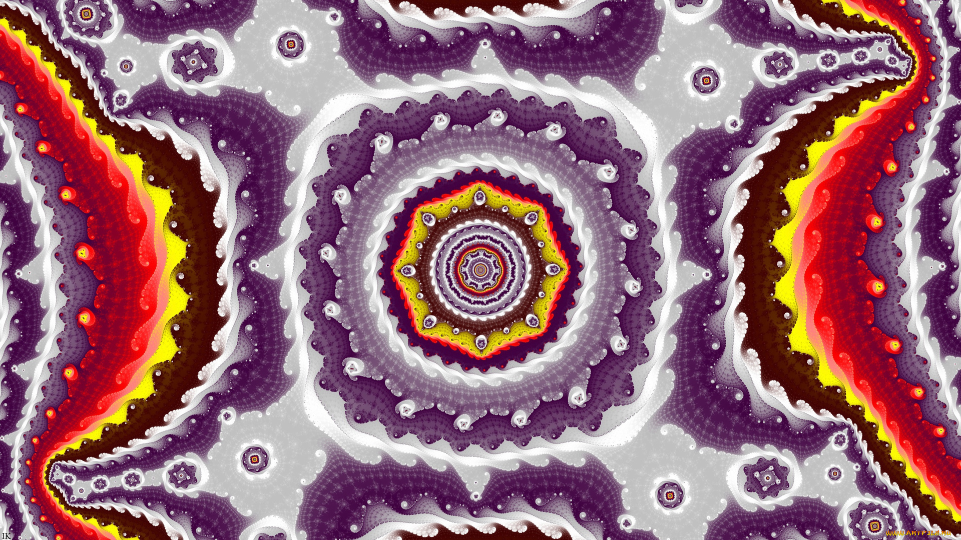 3д, графика, фракталы, , fractal, цвета, фон, узор