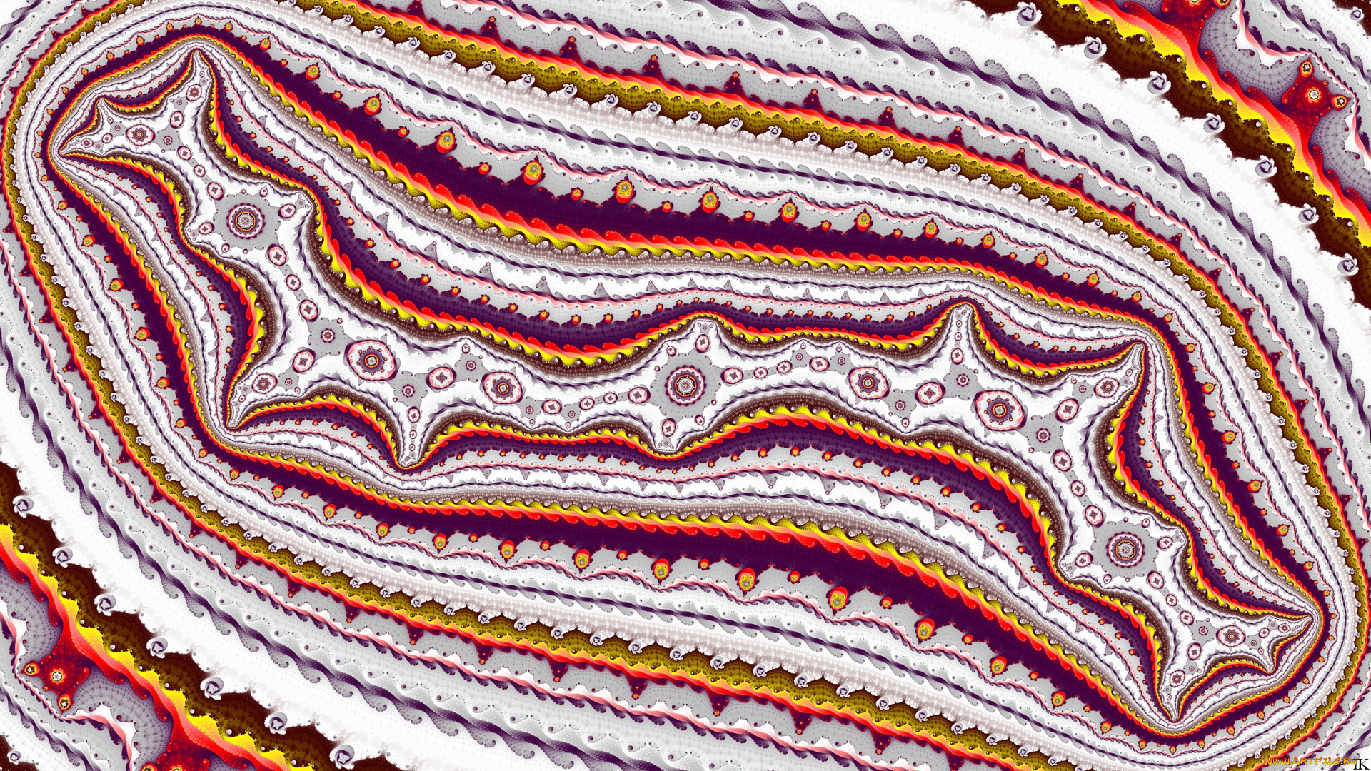 3д, графика, фракталы, , fractal, узор, цвета, фон