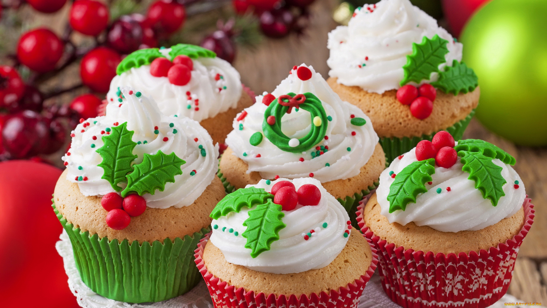 еда, пирожные, , кексы, , печенье, новый, год, украшения