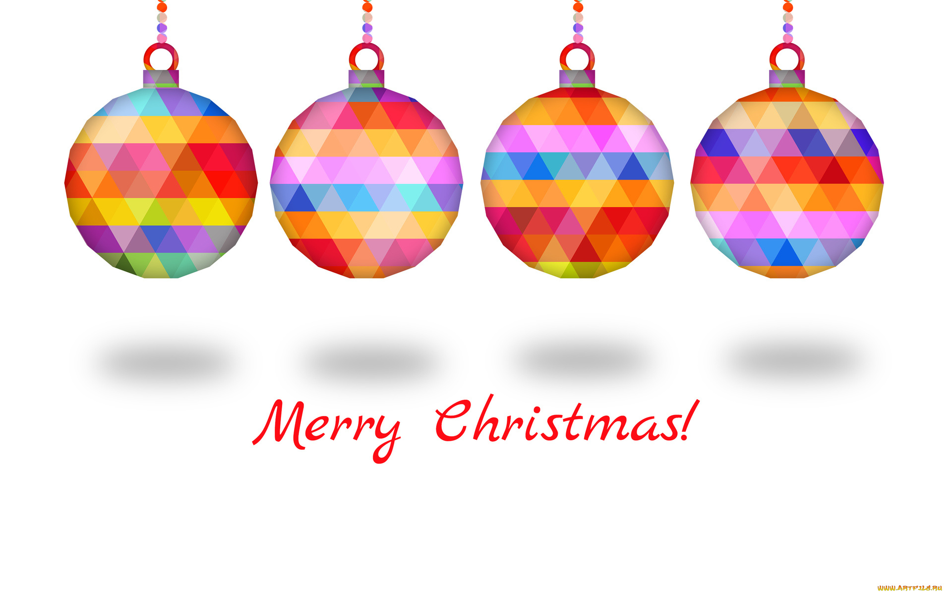 праздничные, векторная, графика, , новый, год, шары, фон