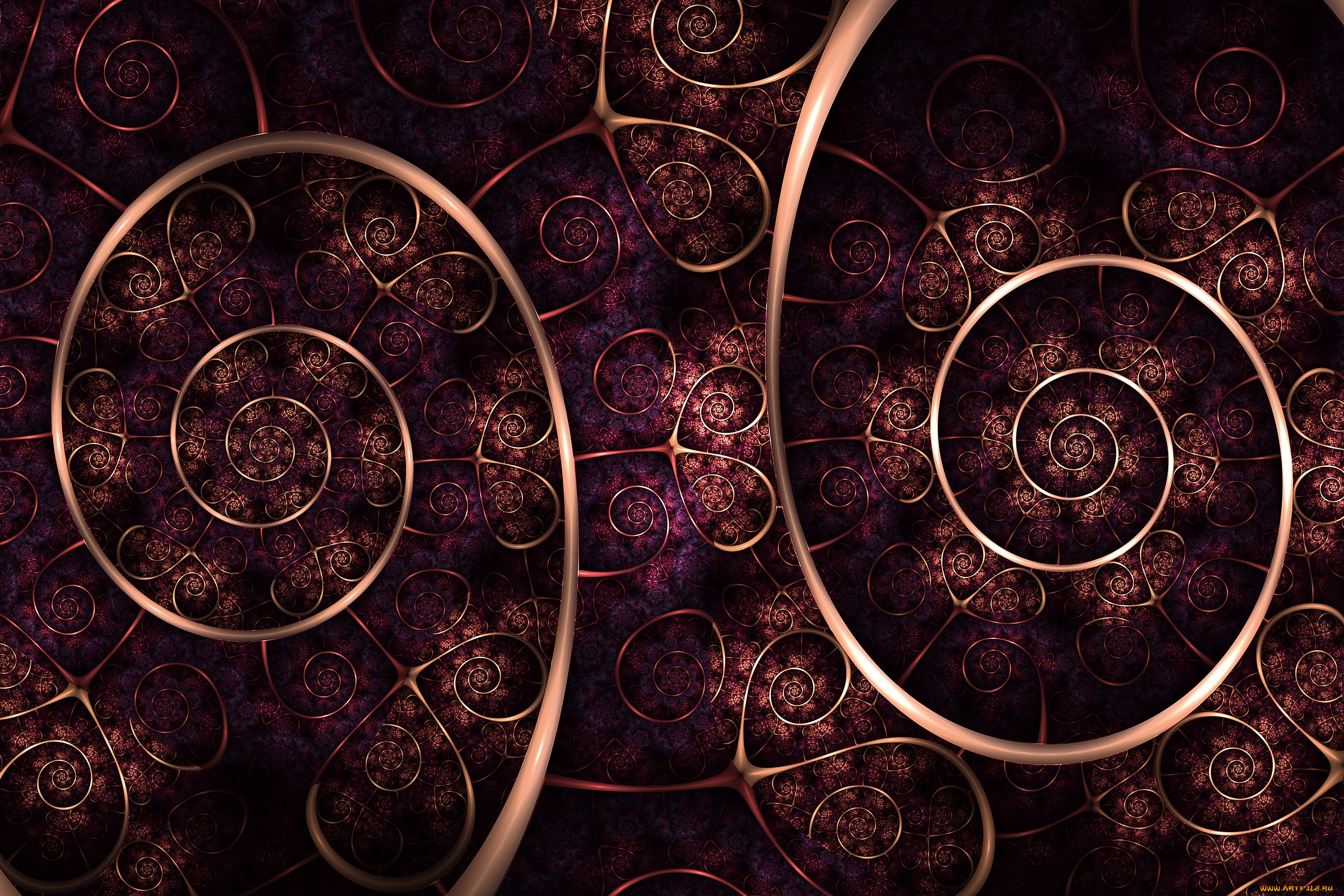 3д, графика, фракталы, , fractal, цвета, фон, узор