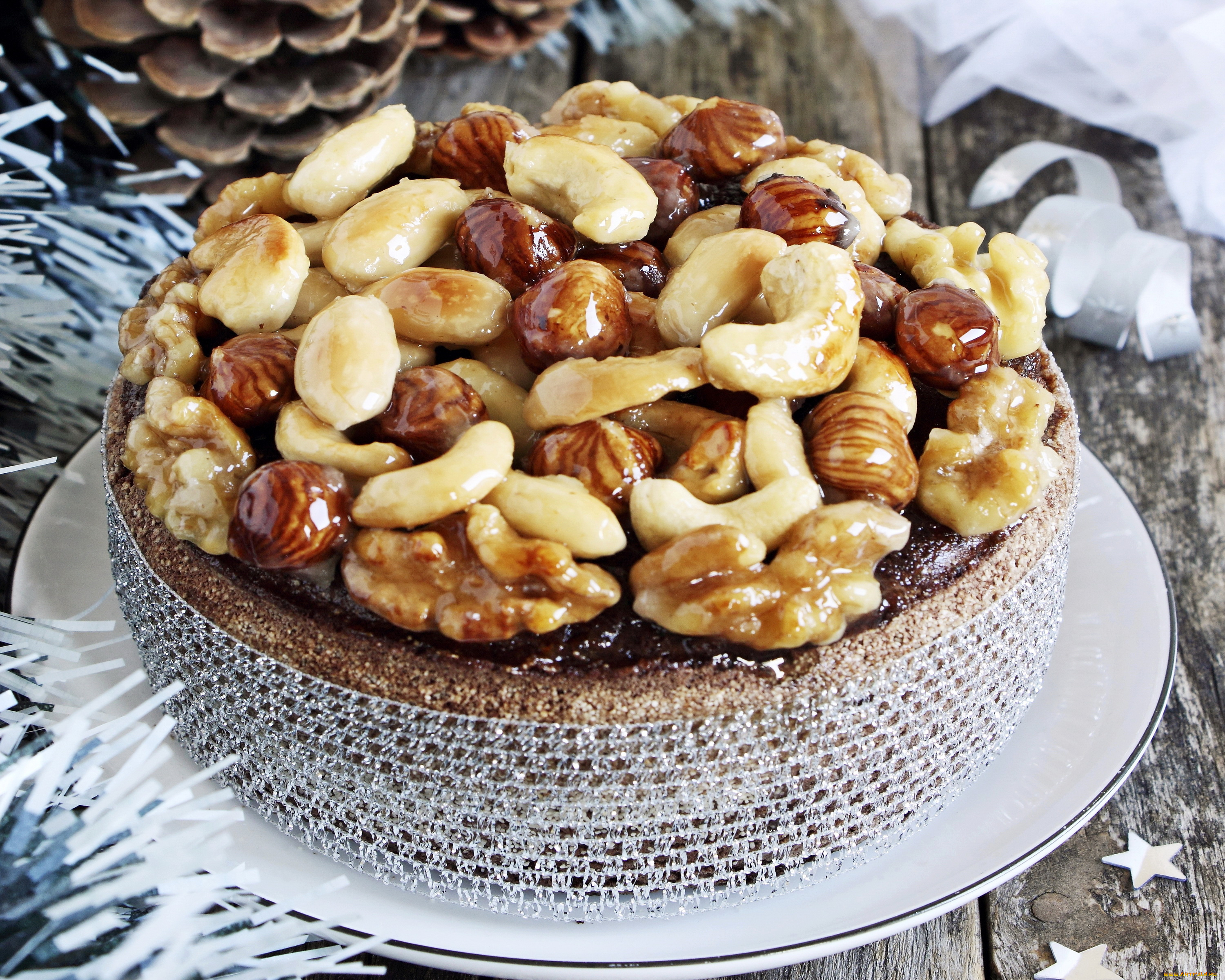 еда, торты, орехи, торт, сладости