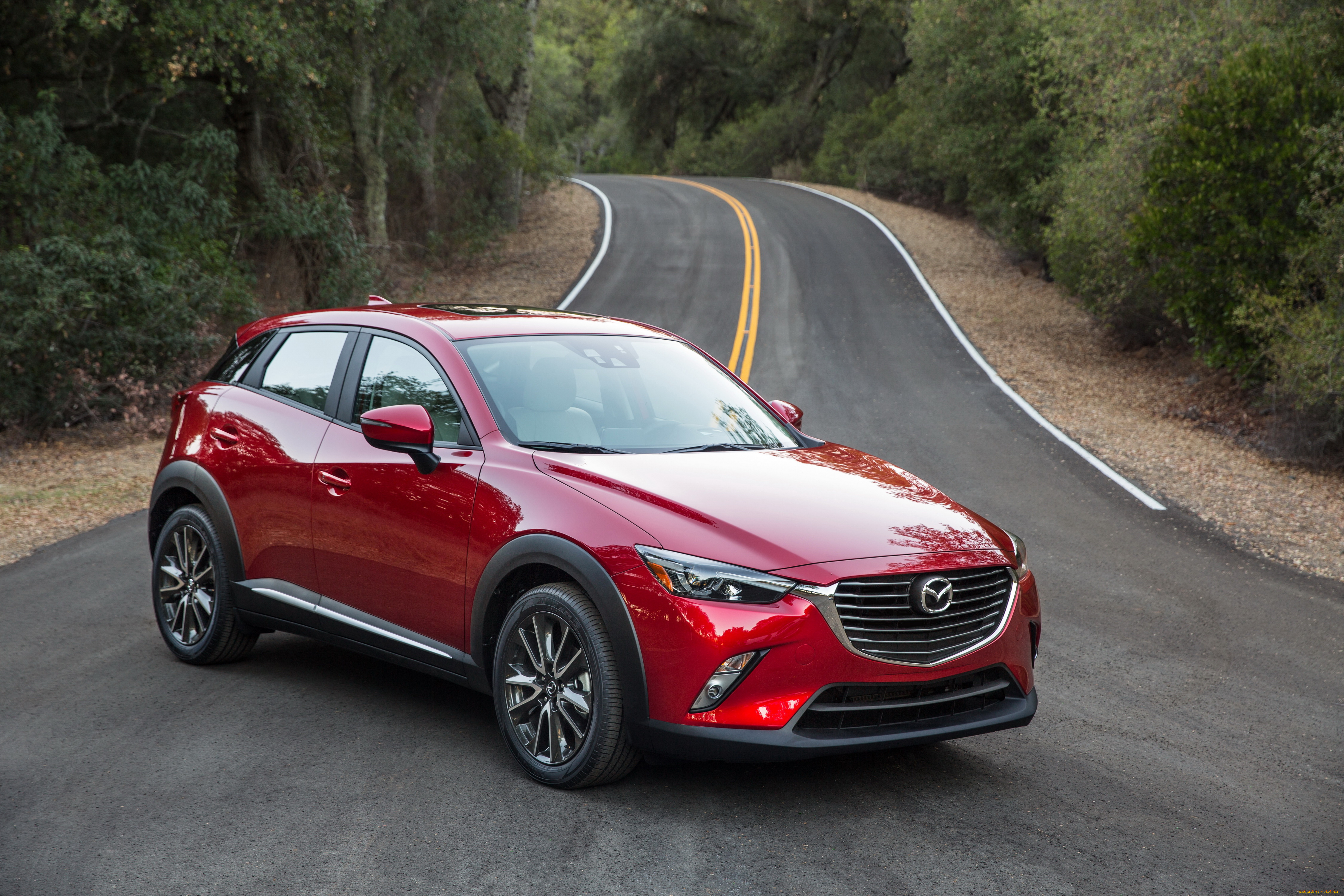 2015, mazda, cx-3, автомобили, mazda, металлик, спорт, красный