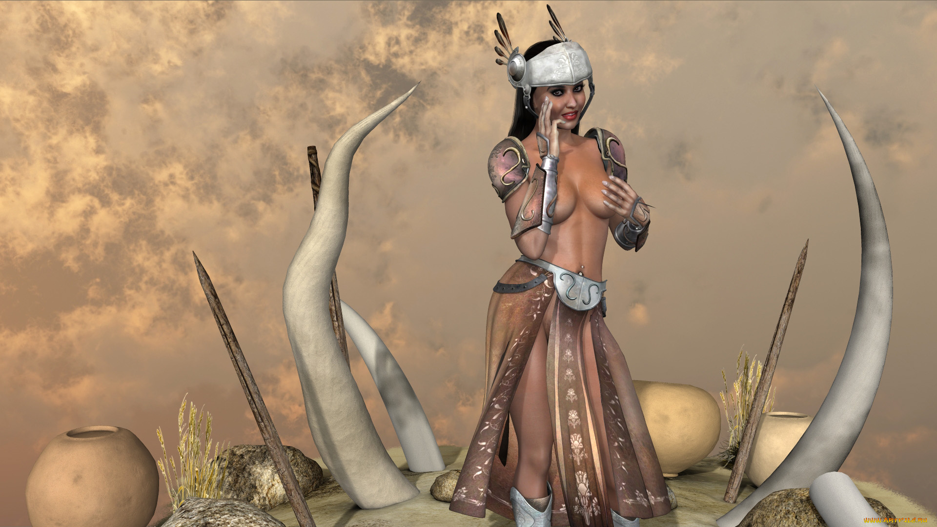 3д, графика, люди, , people, фон, взгляд, девушка