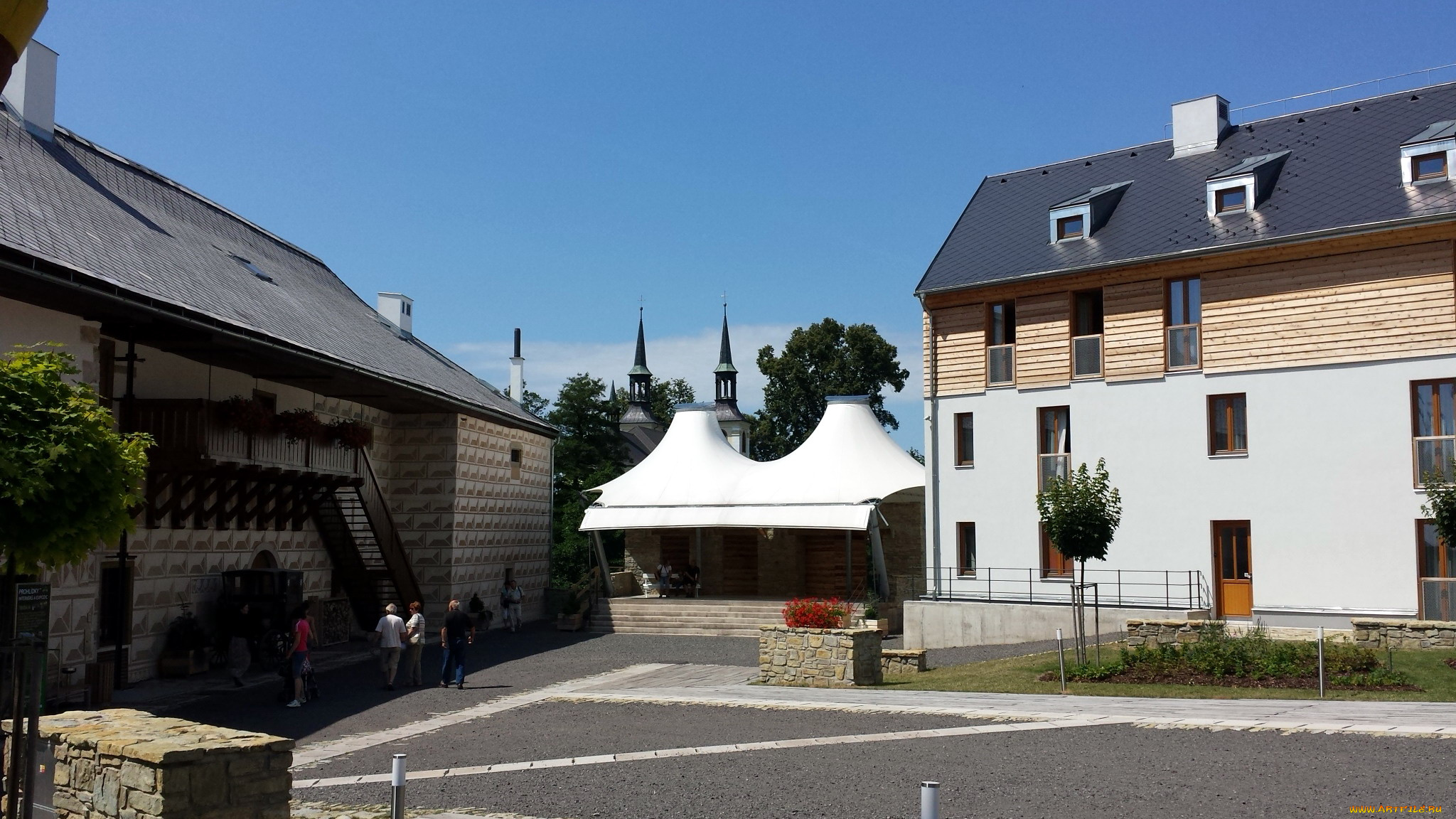 города, -, здания, , дома, шпили