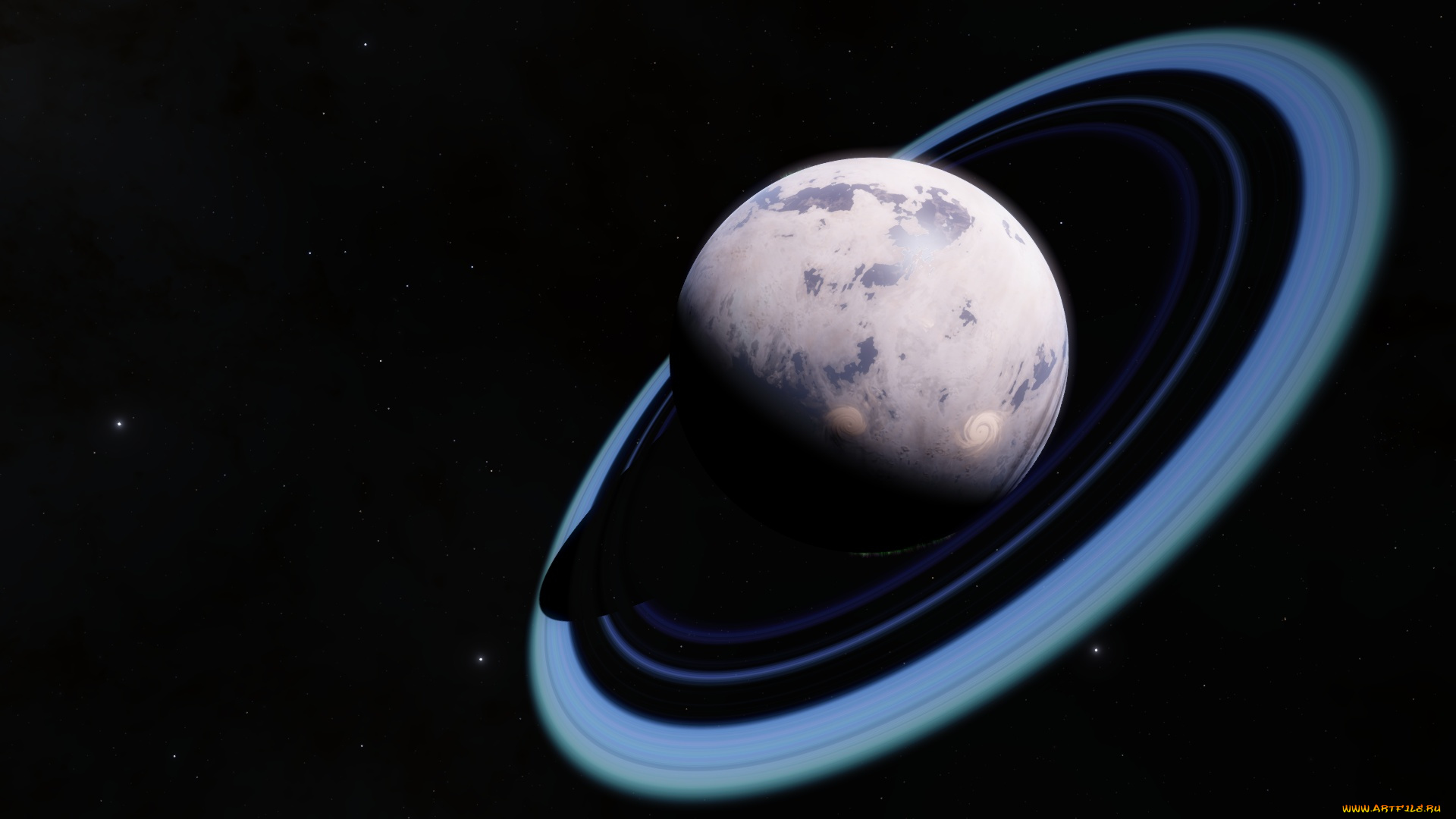 космос, арт, вселенная, планета, галактика