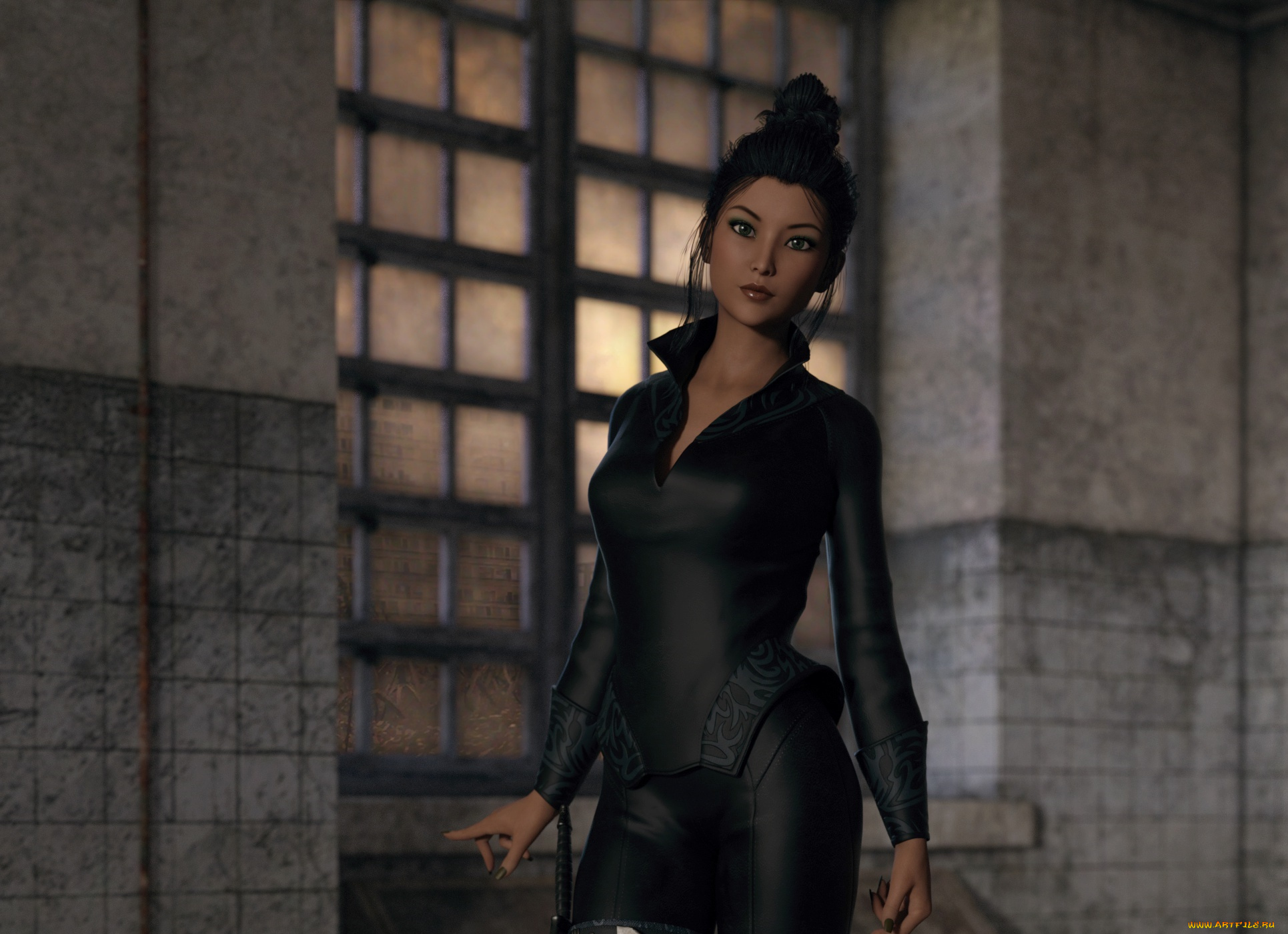 3д, графика, люди, , people, взгляд, девушка, фон