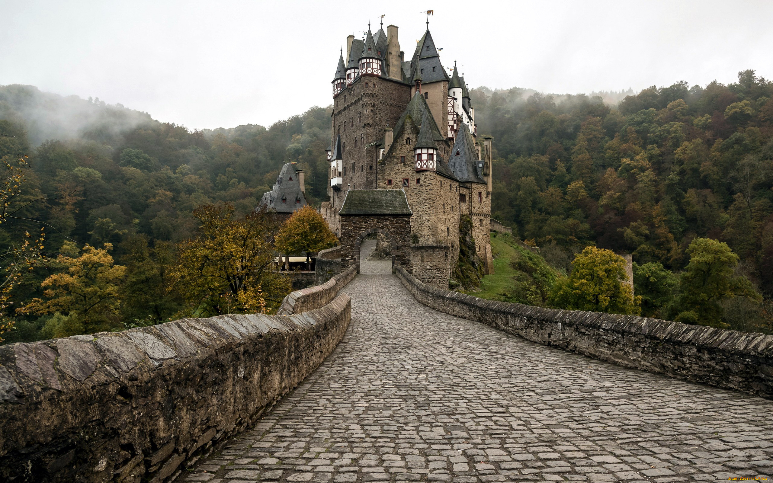 eltz, castle, города, замки, германии, eltz, castle