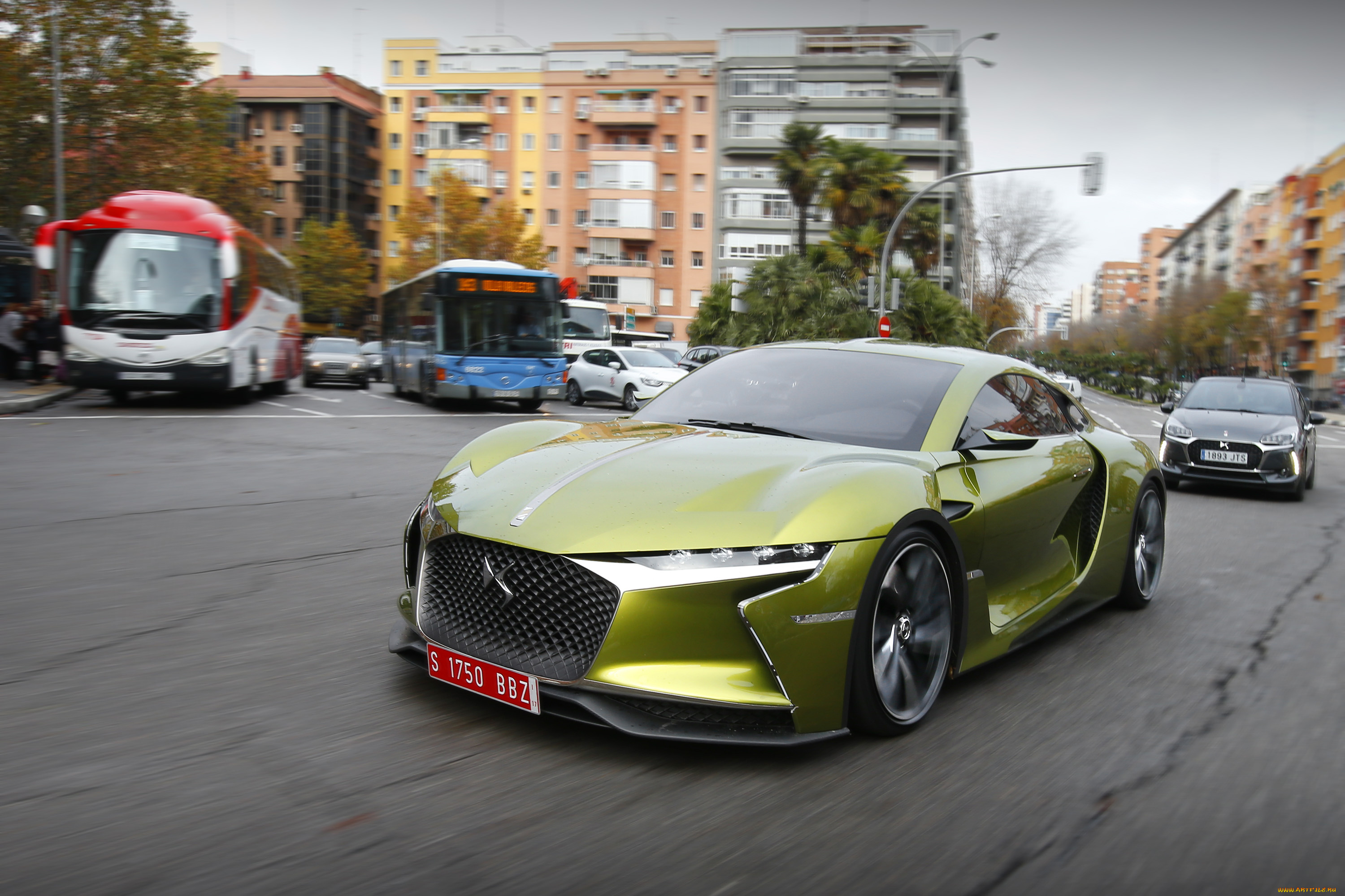 автомобили, выставки, и, уличные, фото, ds