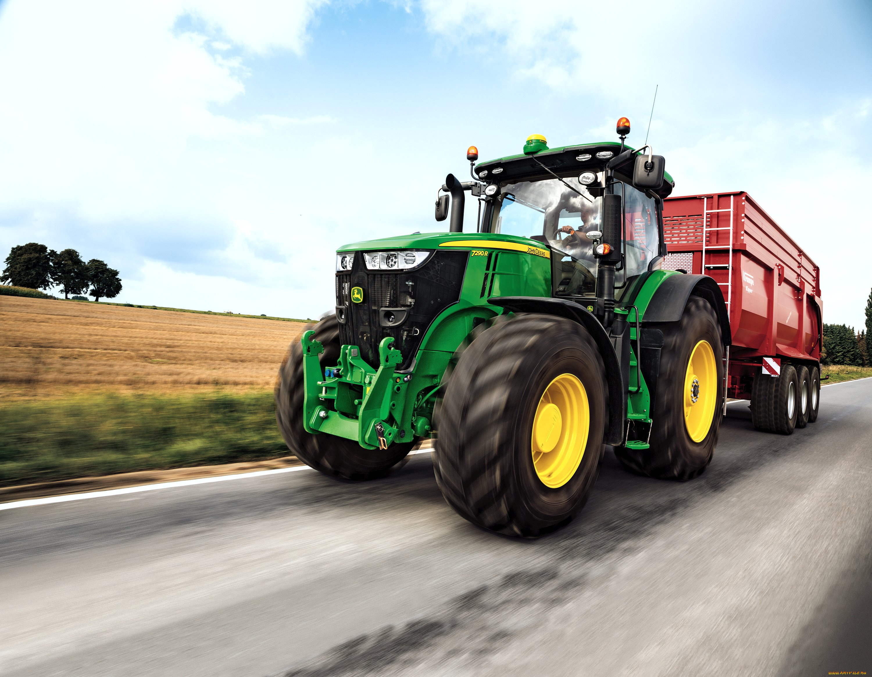 техника, тракторы, john, deere