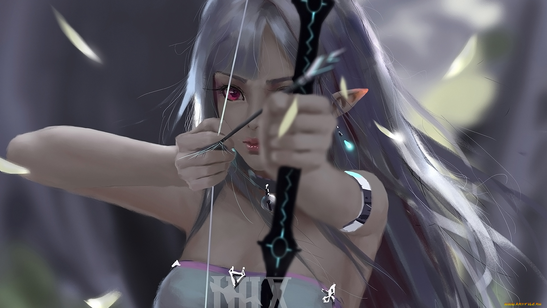 фэнтези, эльфы, девушка