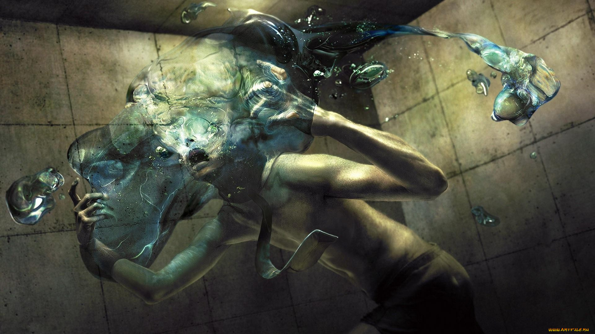 фэнтези, существа, парень