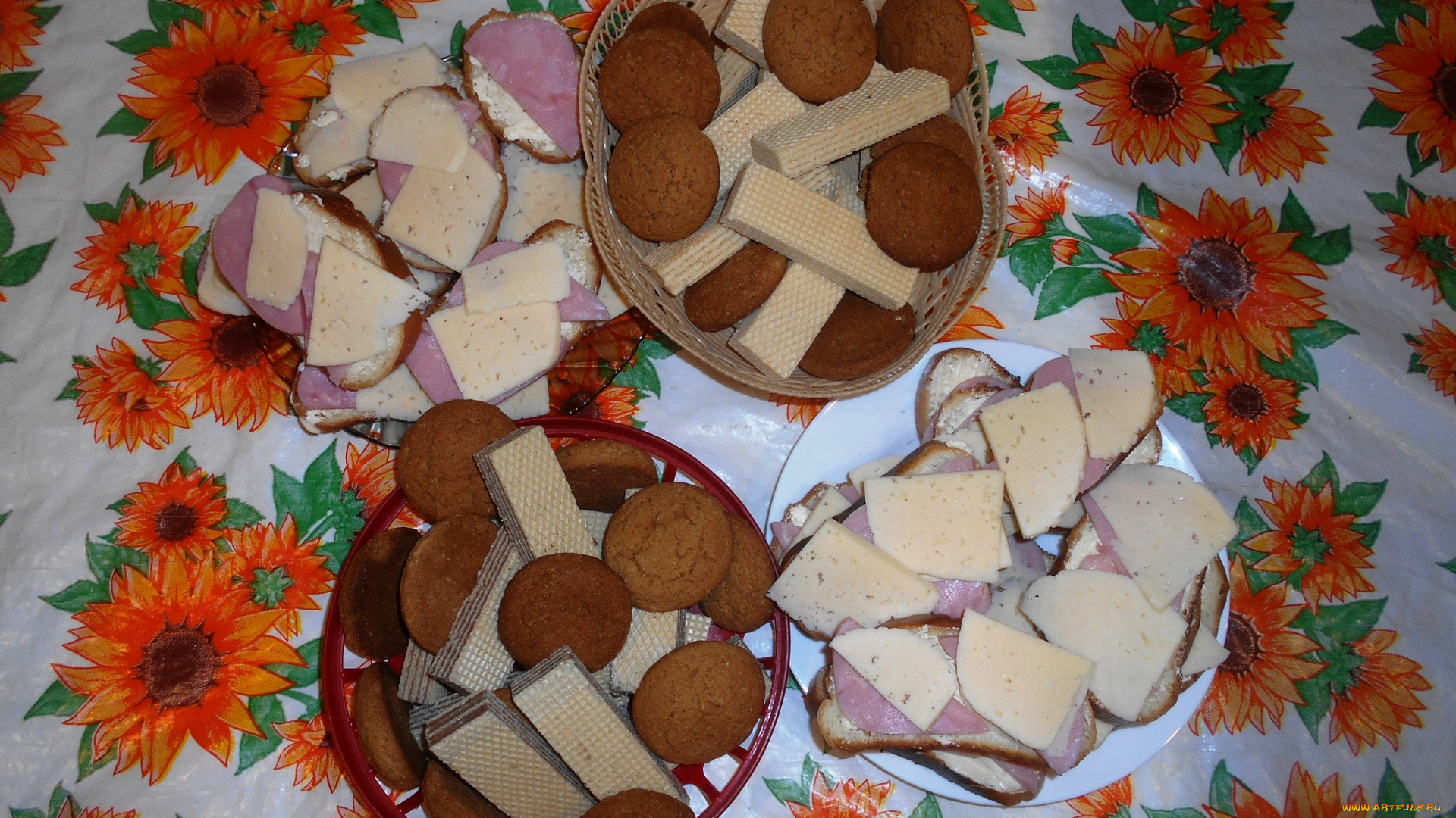 еда, бутерброды, , гамбургеры, , канапе, колбаса, хлеб, сыр, вафли, печенье