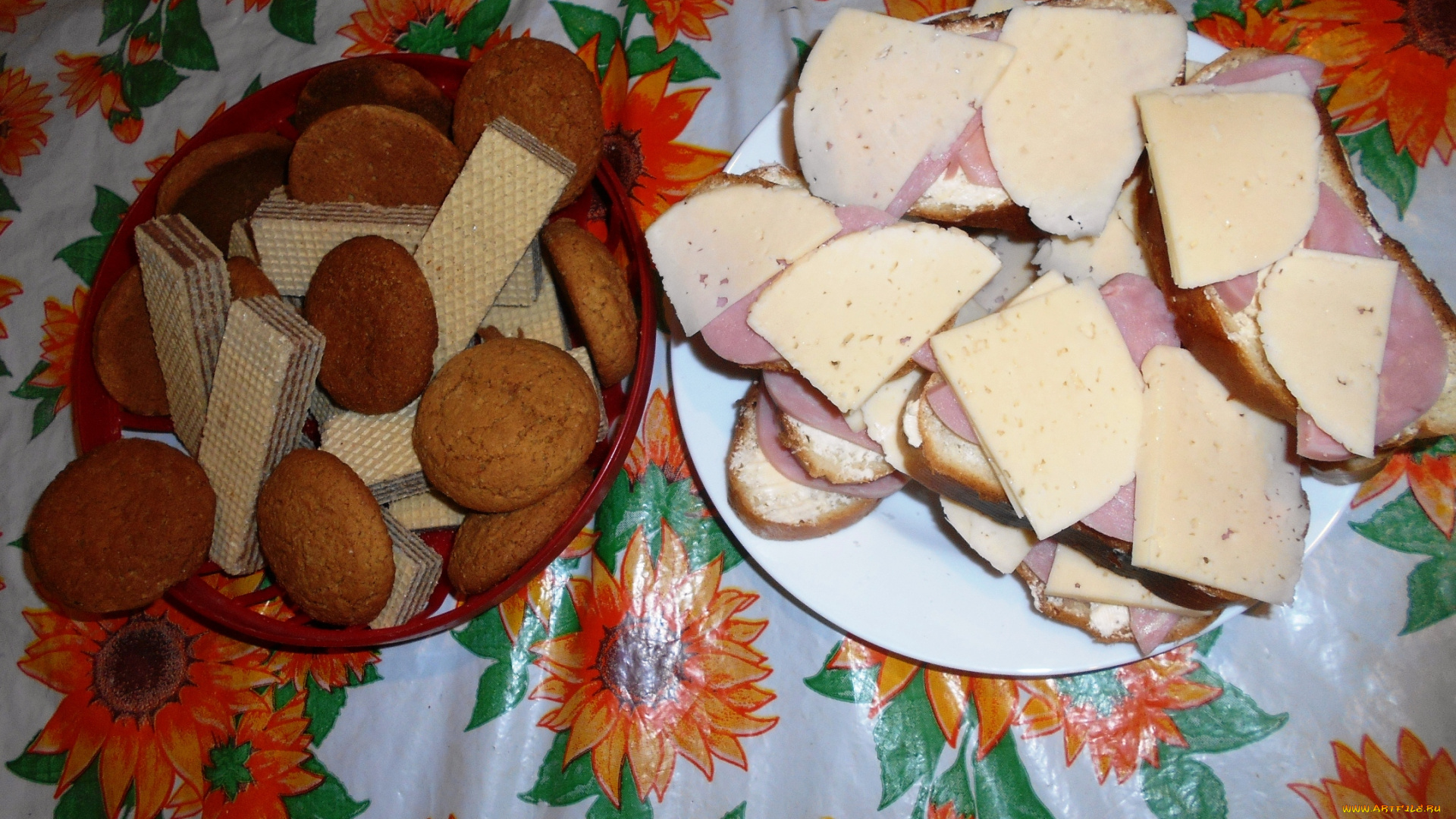 еда, бутерброды, , гамбургеры, , канапе, колбаса, хлеб, сыр, вафли, печенье