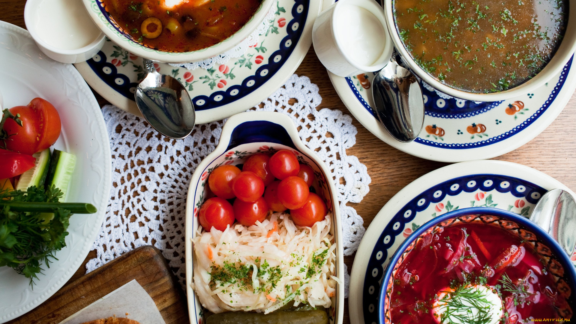 еда, разное, овощи, солянка, суп, борщ, помидоры, томаты