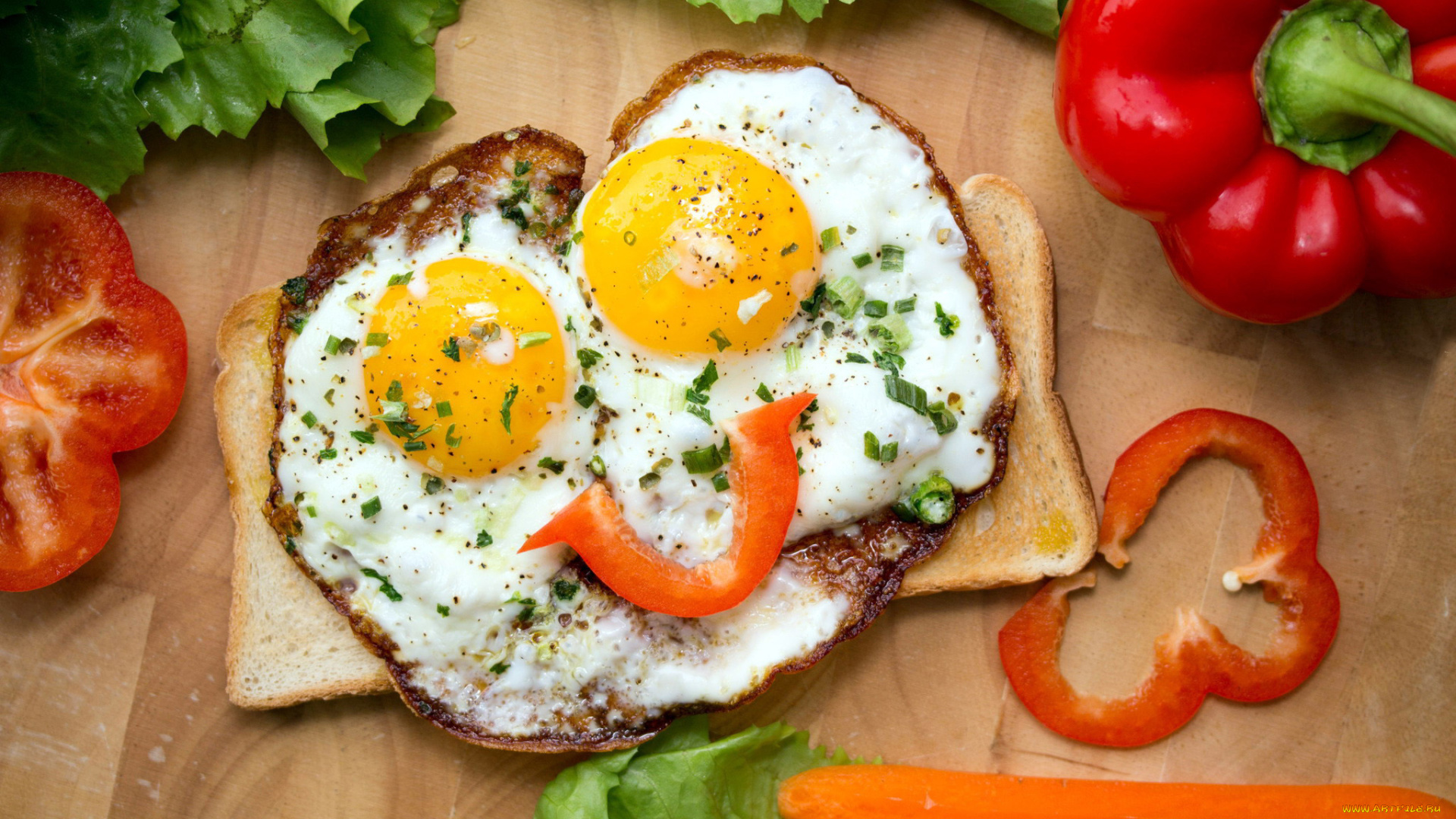 еда, Яичные, блюда, глазунья, яичница