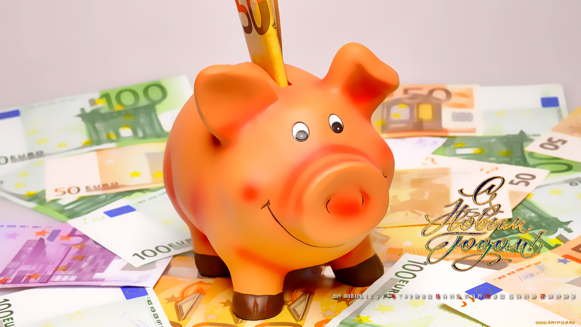 календари, праздники, , салюты, деньги, поросенок