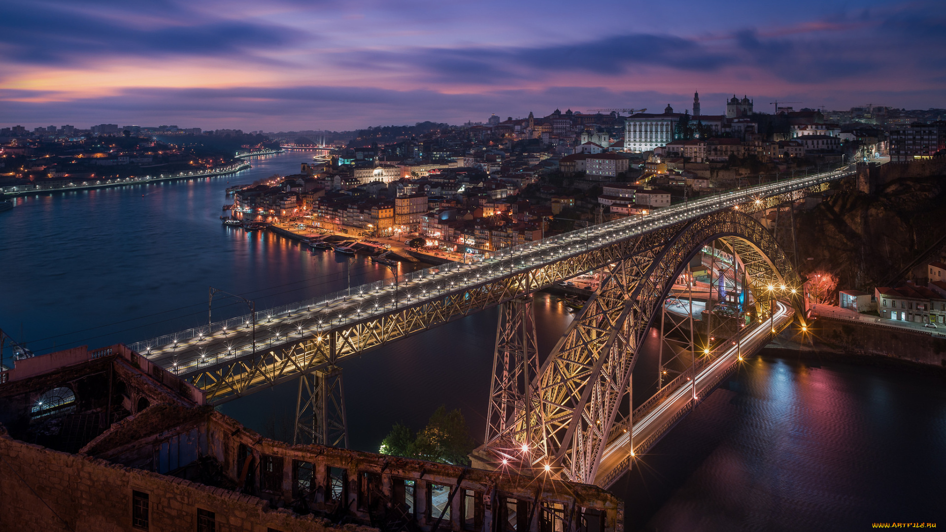 porto, города, порту, , португалия, простор