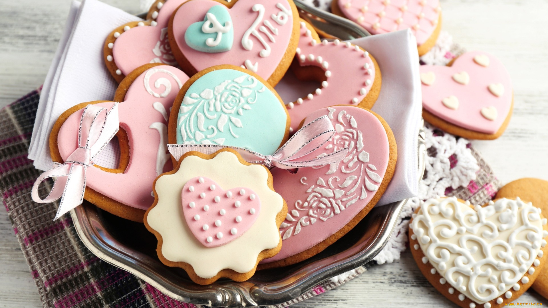 праздничные, угощения, декор, сердечки, valentines, day