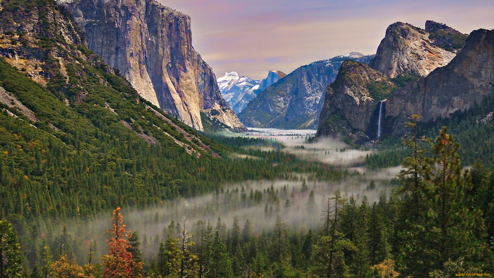 природа, горы, простор