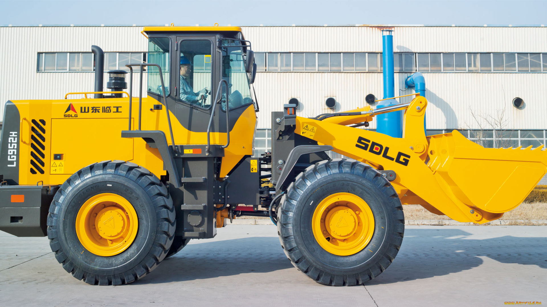 техника, фронтальные, погрузчики, sdlg