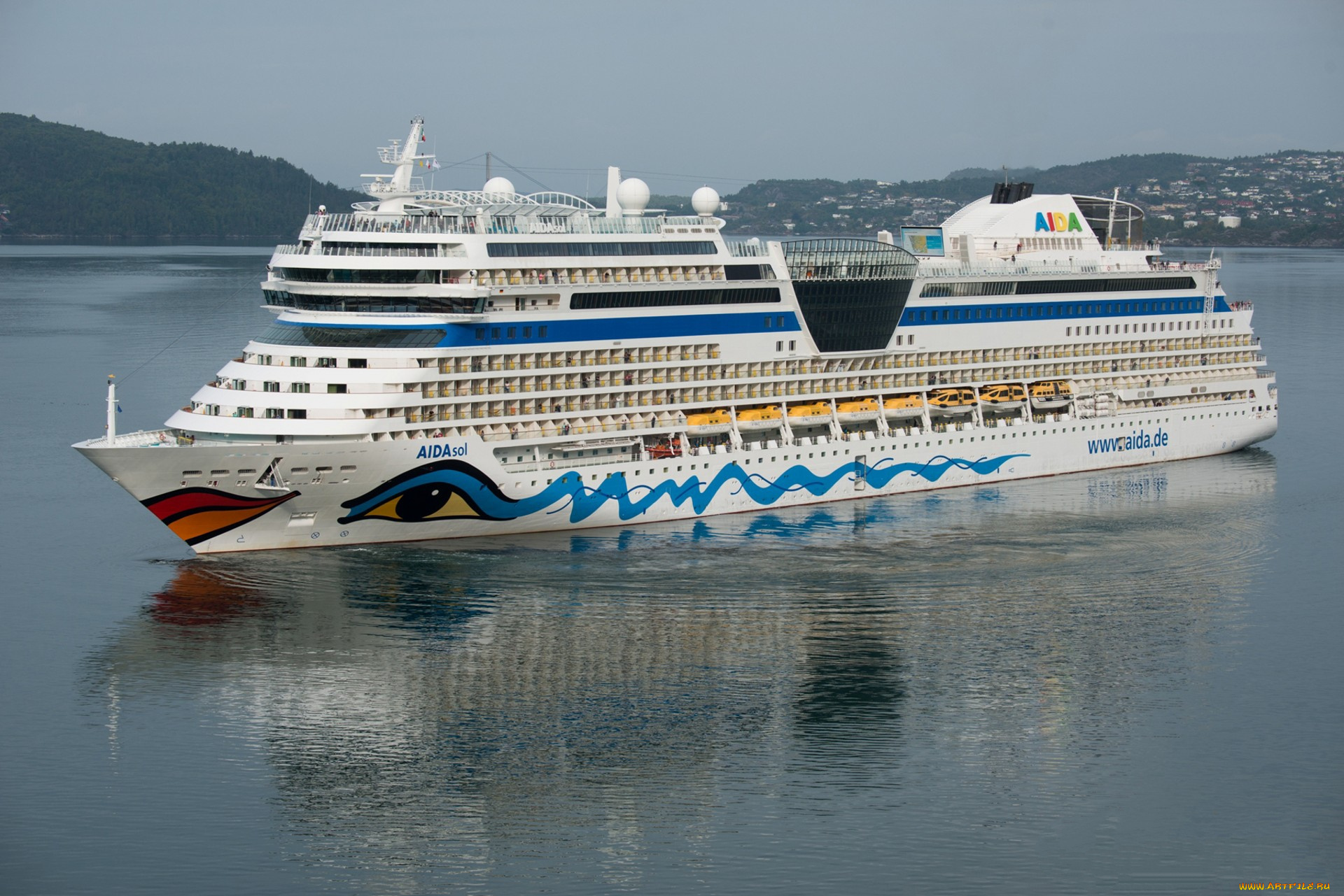 aidasol, корабли, лайнеры, лайнер, круиз